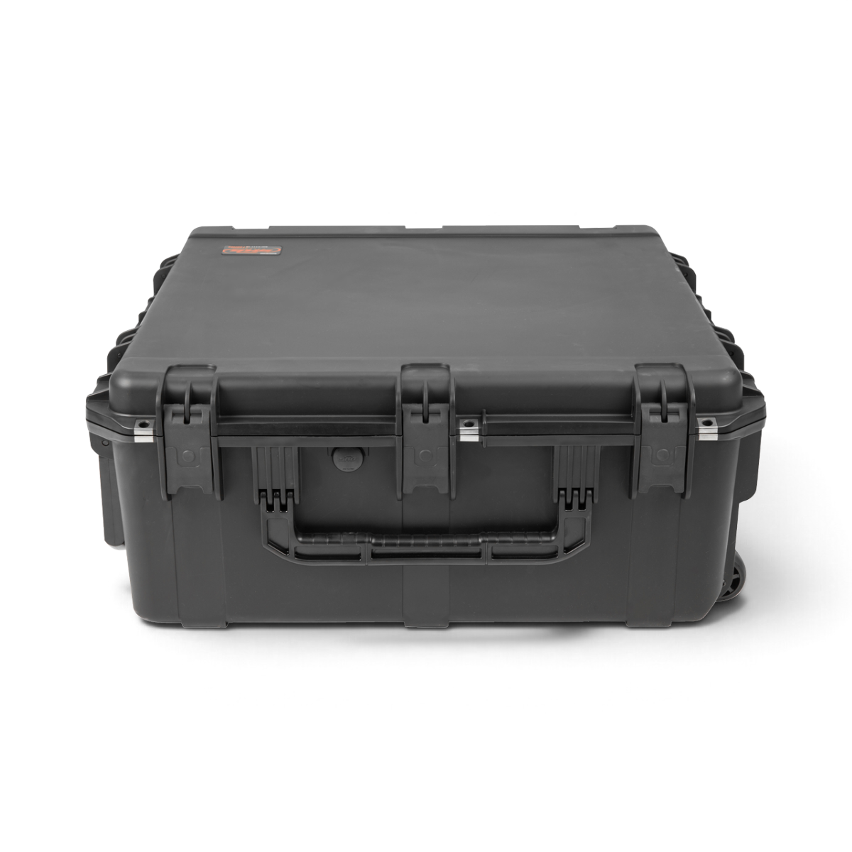 SKB Cases iSeries 2828-12 waterproof hard case in black for Allen & Heath Avantis Solo mixer with secure latches.
