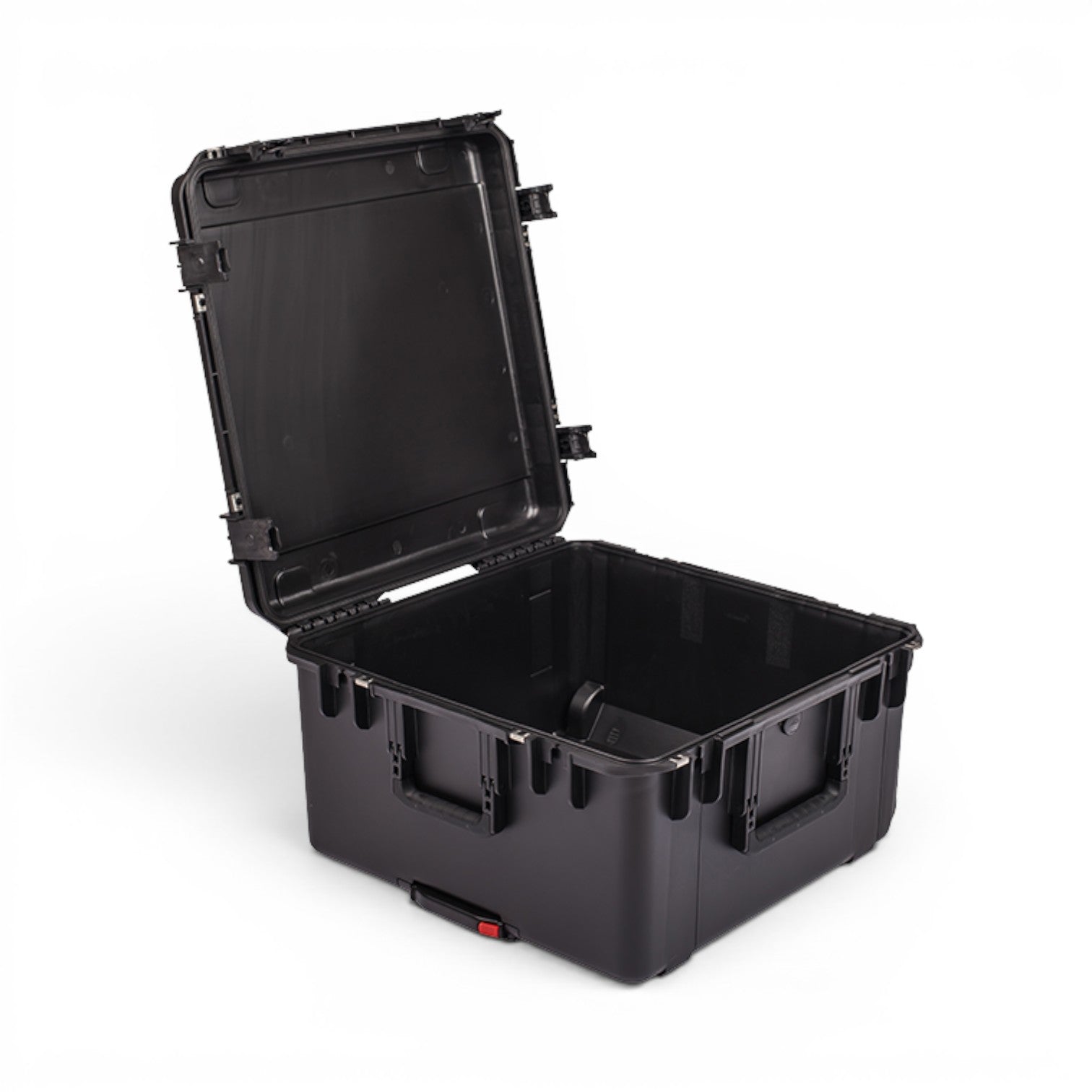 SKB Cases iSeries 2222-12 black waterproof injection molded polypropylene protective equipment case with open lid