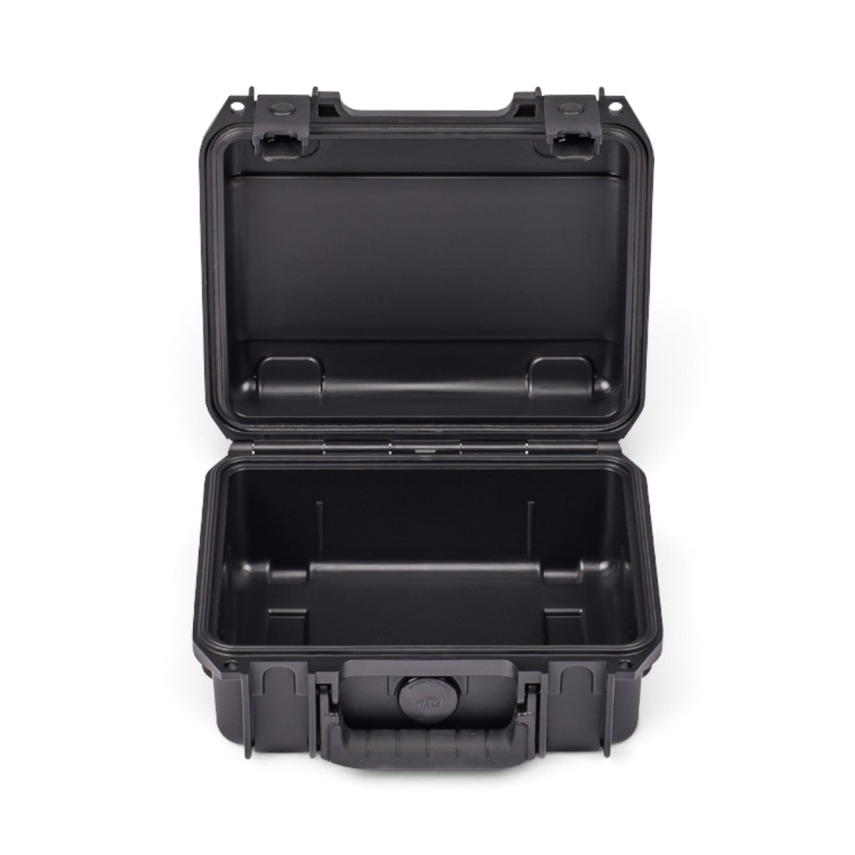 SKB Cases iSeries 0907-4 black waterproof injection molded polypropylene protective case with open lid