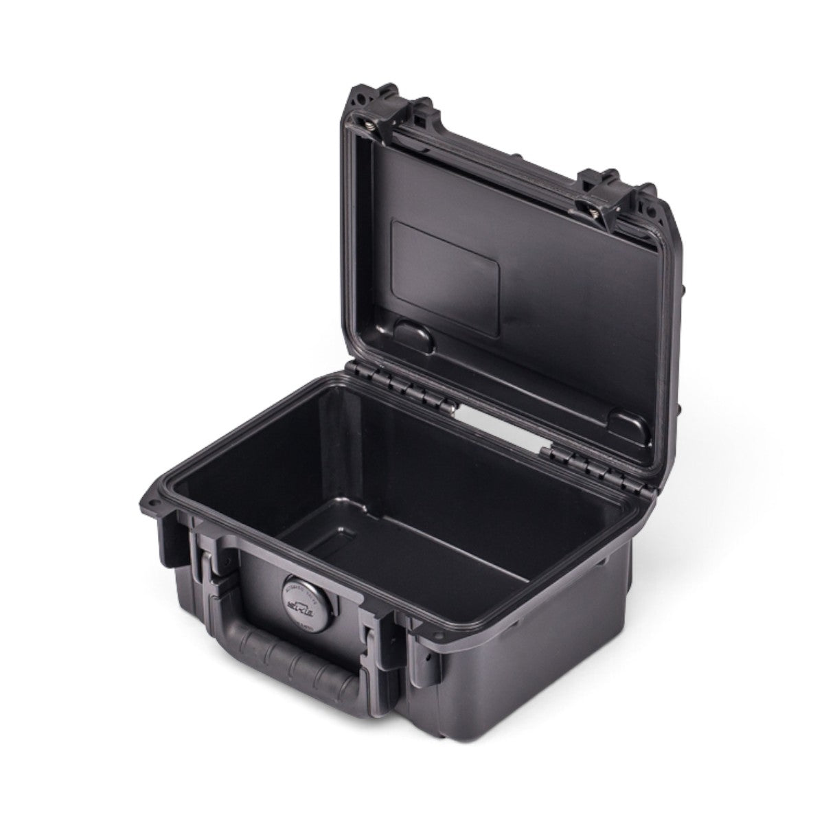 SKB Cases iSeries 0705-3 black waterproof injection molded polypropylene equipment case with open lid