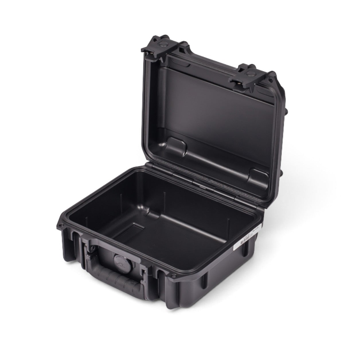 SKB Cases iSeries 0907-4 black waterproof injection molded polypropylene equipment case with open lid