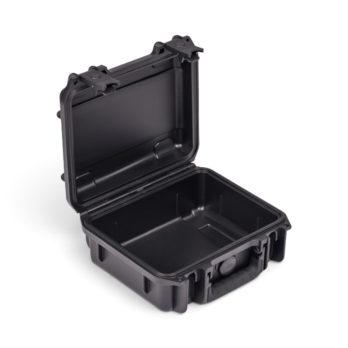 SKB Cases iSeries 0907-4 black waterproof injection molded polypropylene protective case with open lid