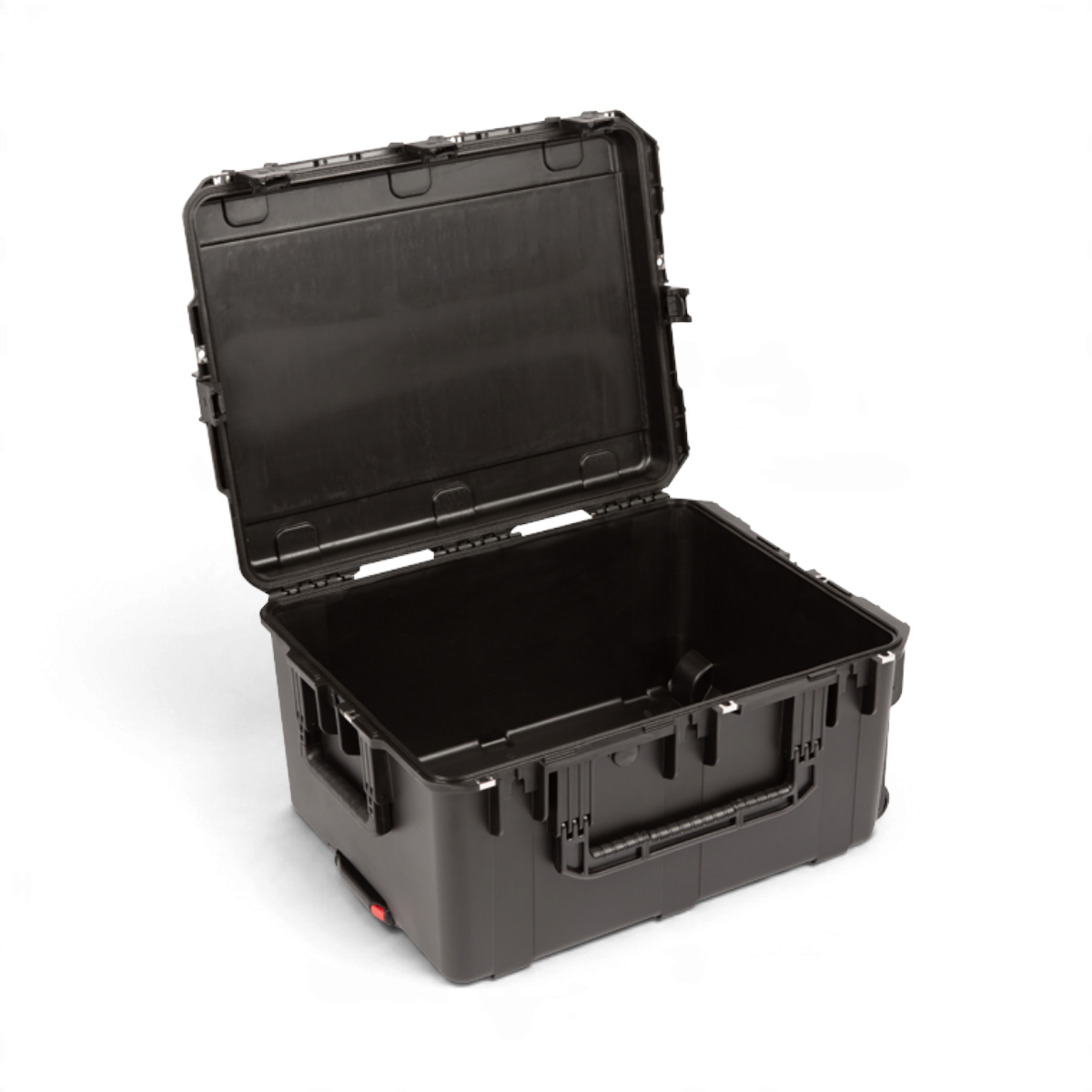 SKB Cases iSeries 2620-13 black waterproof injection molded polypropylene equipment case with open lid