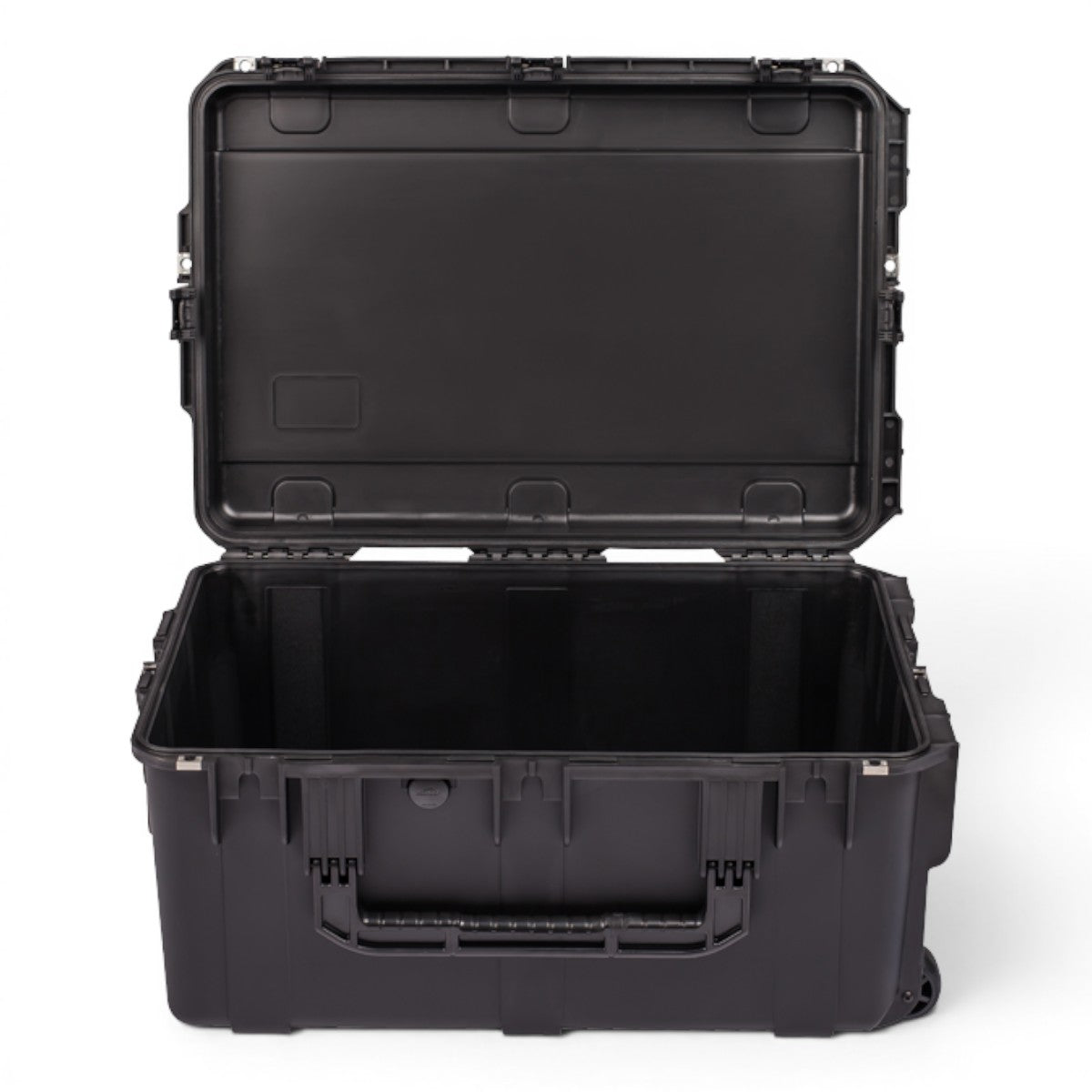 SKB Cases iSeries 2617-12 black waterproof injection molded polypropylene equipment case with open lid