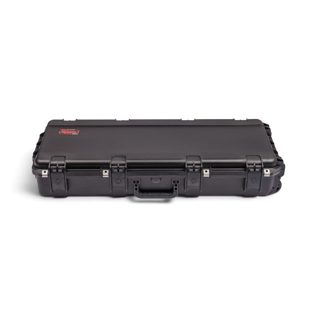 SKB Cases iSeries 3614-6 black waterproof injection molded polypropylene equipment case with trigger latches.