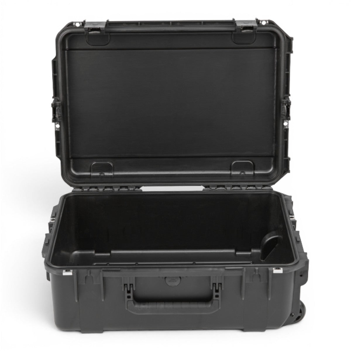SKB Cases iSeries 2215-8 black waterproof injection molded polypropylene protective case with open lid