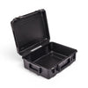 SKB Cases iSeries 2015-7 black injection molded waterproof equipment case with open lid and trigger latch system