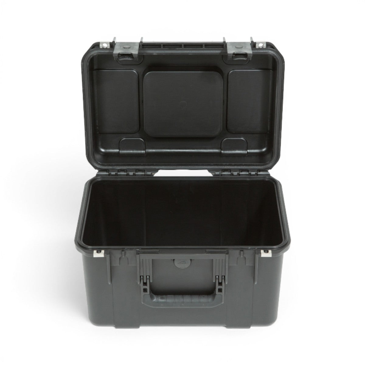 SKB Cases iSeries 1610-10 black waterproof injection molded polypropylene equipment case with open lid