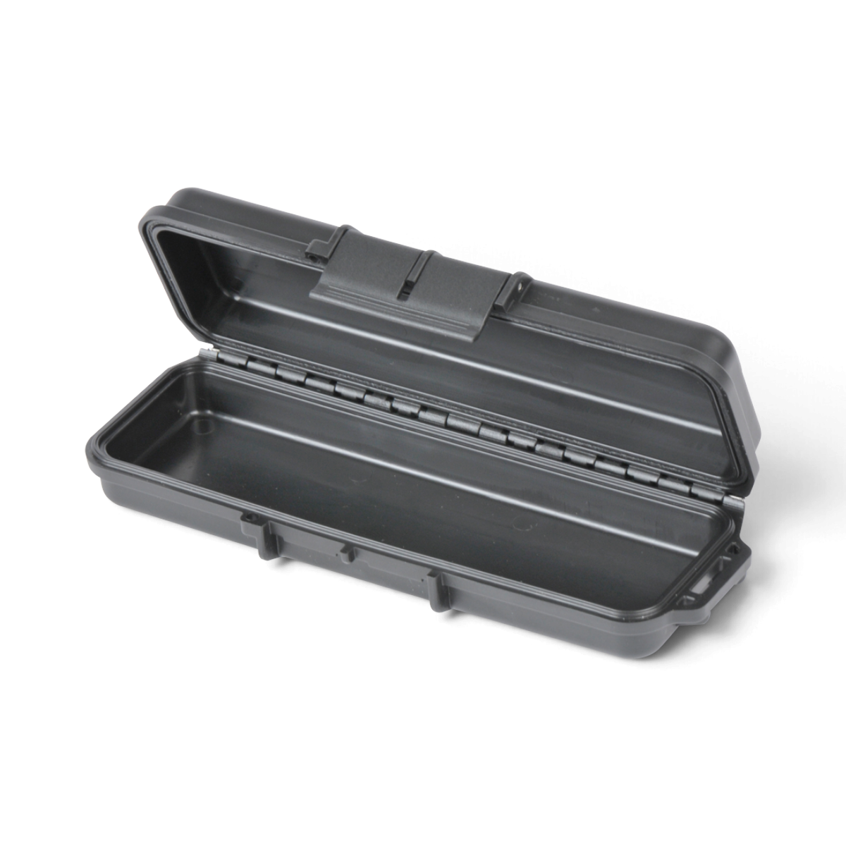 SKB Cases iSeries 0702-1 waterproof black polypropylene equipment case with open lid and durable latch system
