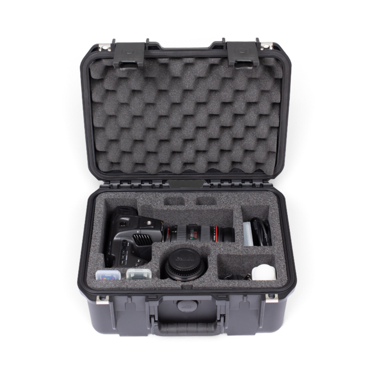 SKB Cases iSeries waterproof hard case with custom foam interior for Blackmagic Design Pocket Cinema Camera 6K Pro