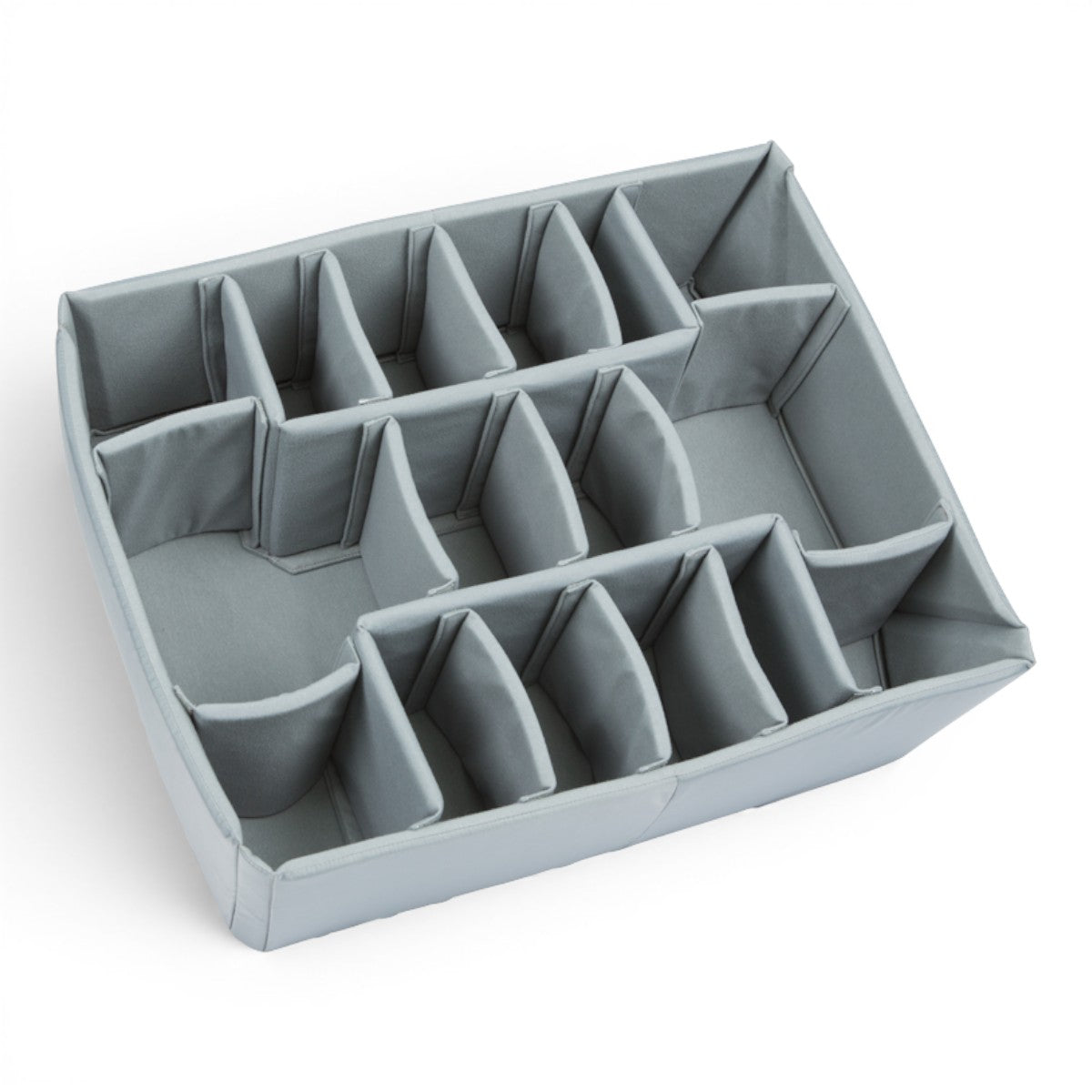 SKB Cases iSeries 2922-10 divider set with grey Nylex-wrapped foam inserts for custom gear organization.