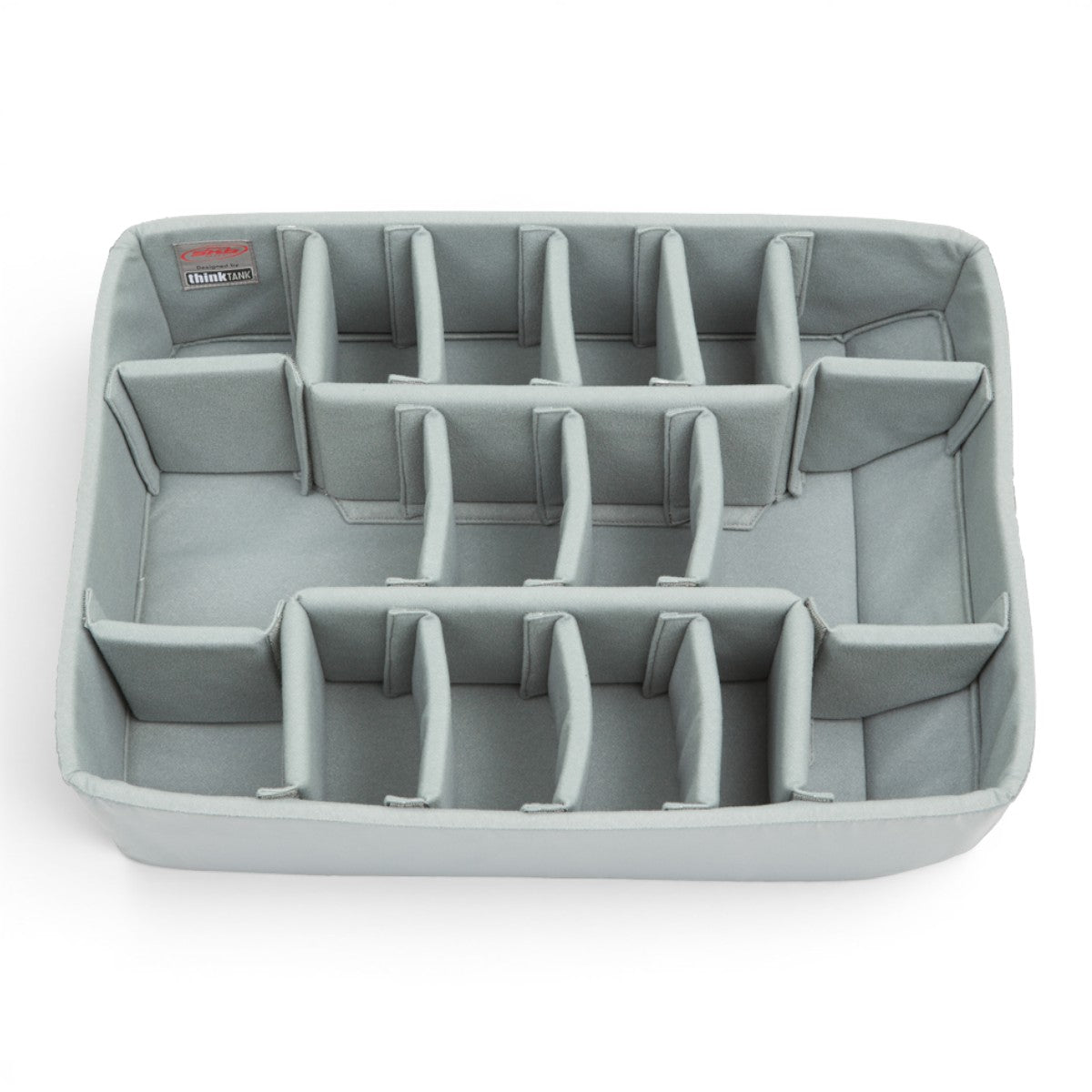 SKB Cases iSeries 2215-8 Think Tank divider set with grey Nylex-wrapped foam inserts for camera gear organization