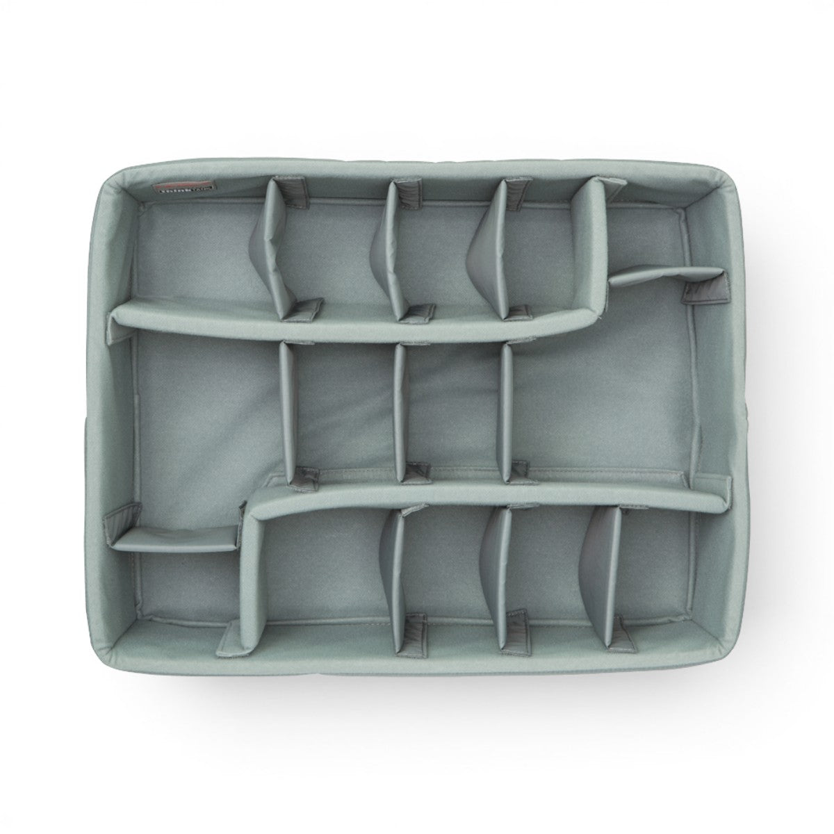 SKB Cases iSeries 2015-7 Think Tank divider set with grey Nylex-wrapped foam inserts for custom camera gear storage.