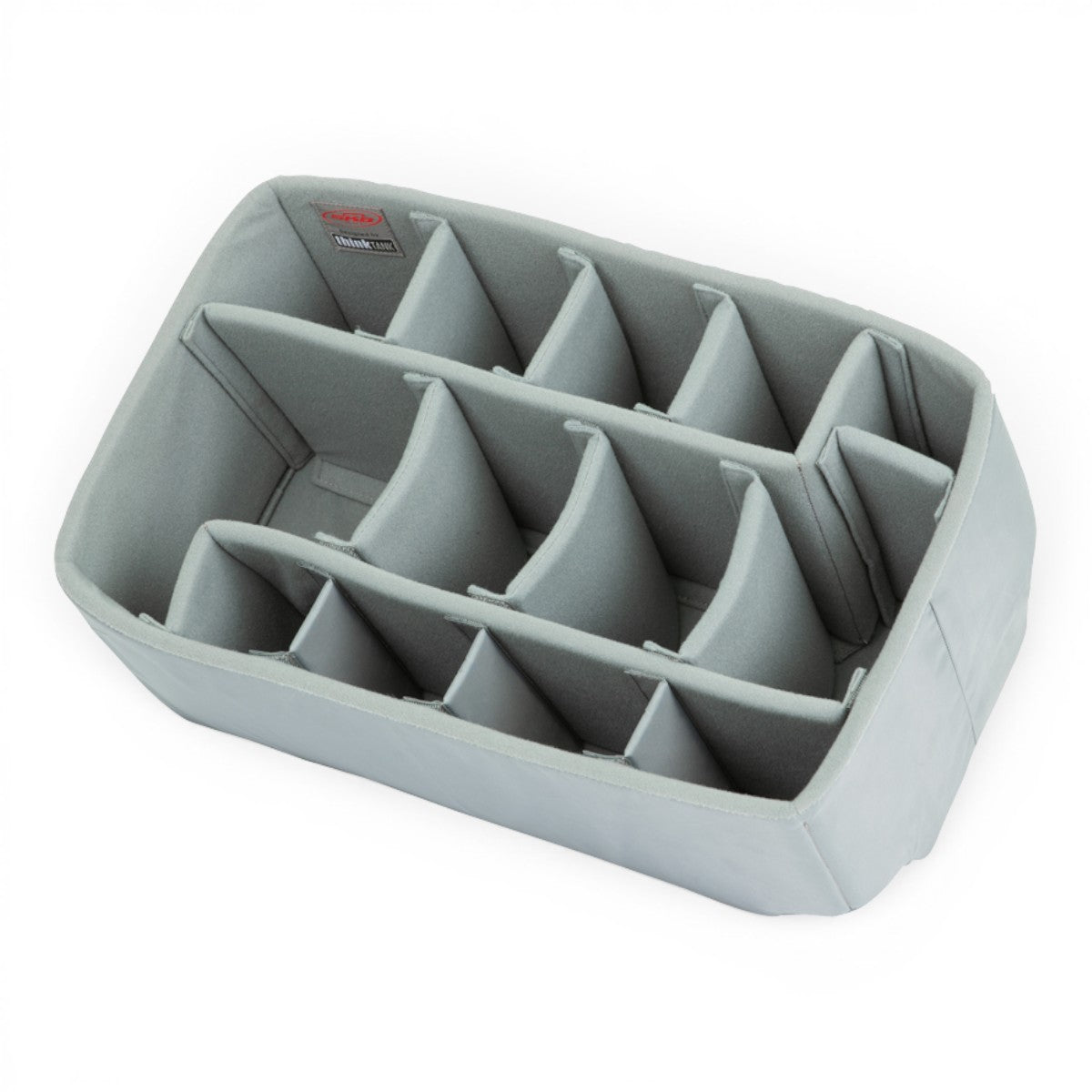 SKB Cases iSeries 2011-10 divider set with grey Nylex-wrapped foam inserts and adjustable hook-and-loop compartments.