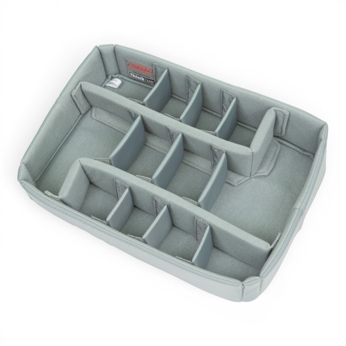 SKB Cases iSeries 1510-4 Think Tank divider set featuring grey Nylex-wrapped foam inserts for custom camera gear storage