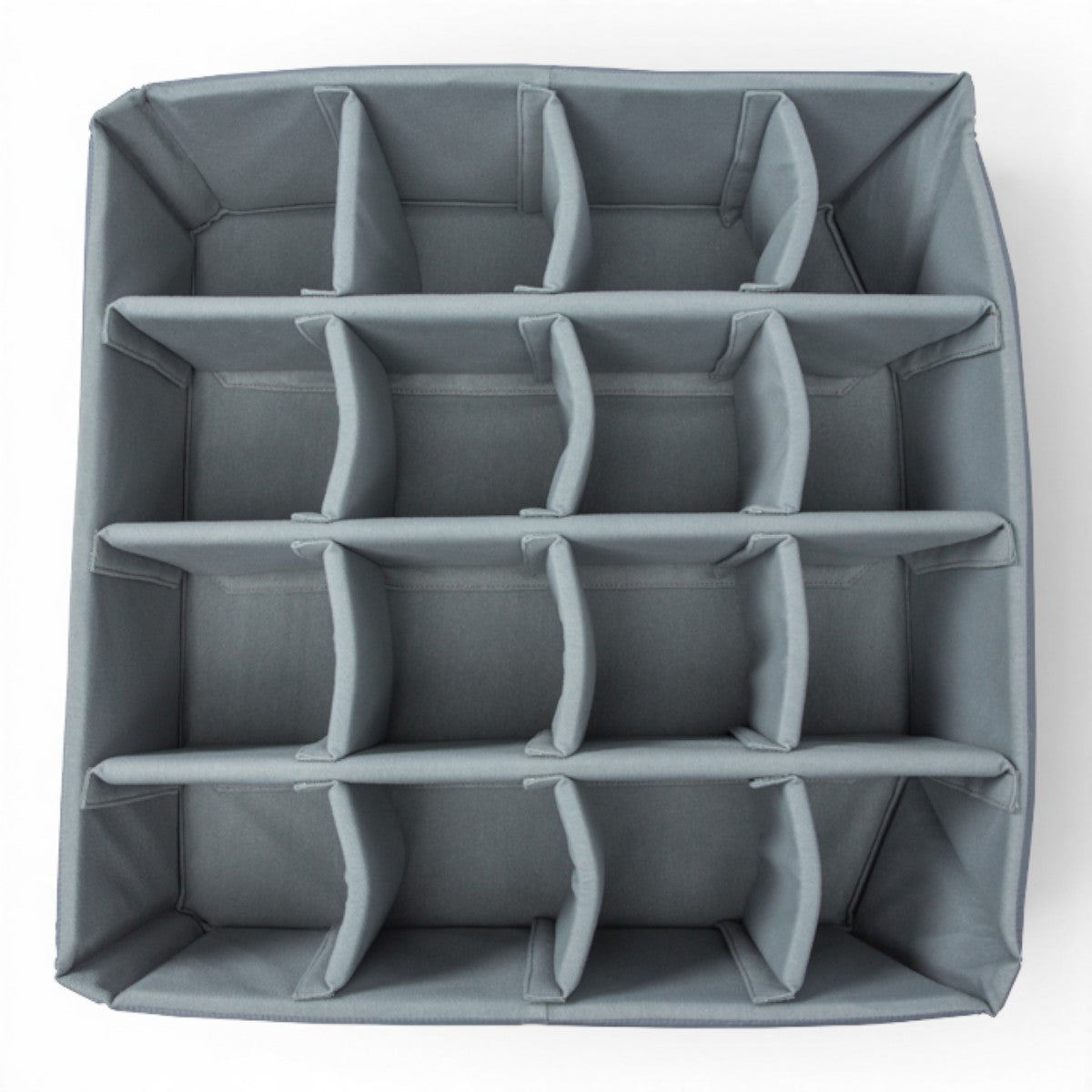 SKB Cases iSeries 2424-10 Think Tank divider set with grey Nylex padded interior and adjustable hook-and-loop tabs.