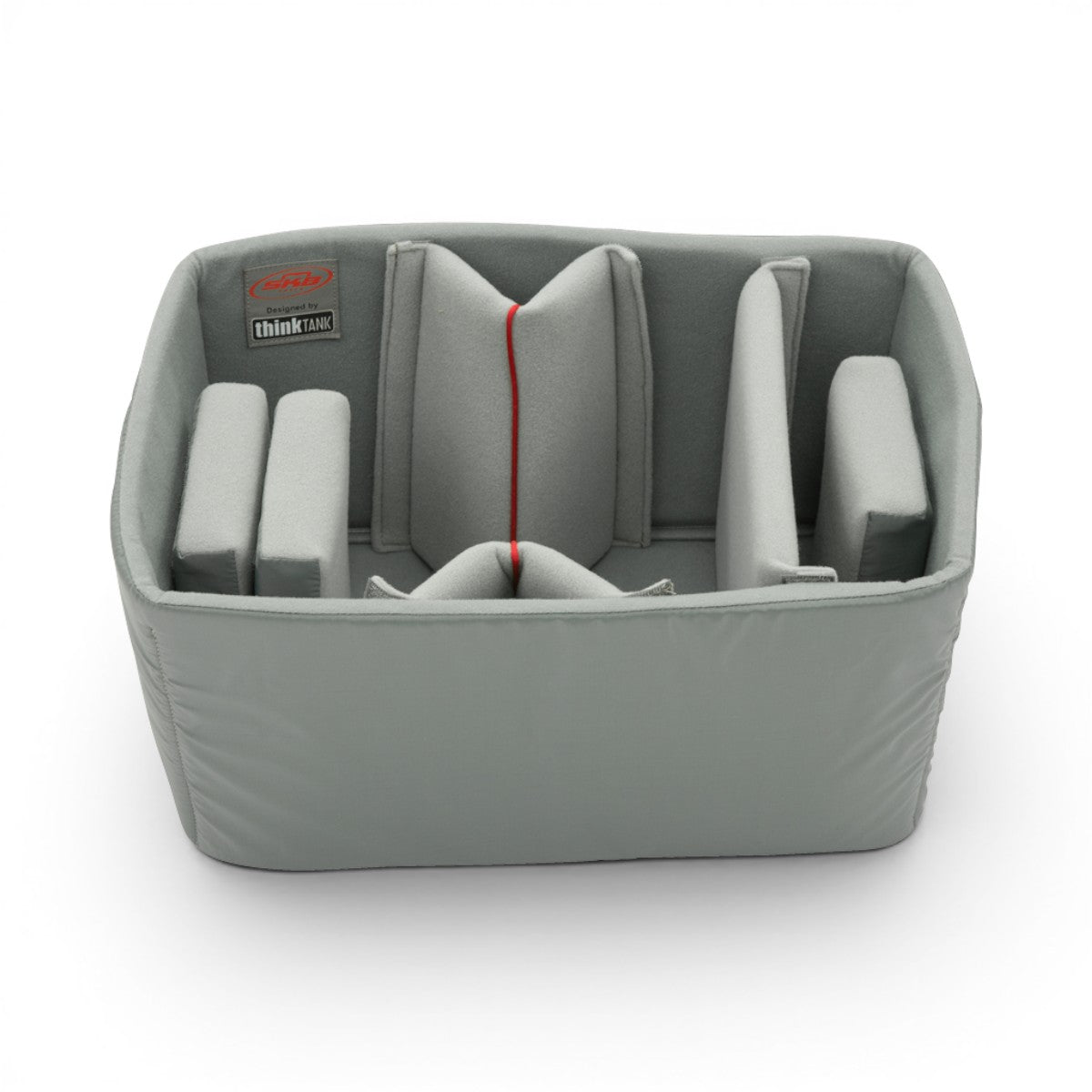 SKB Cases iSeries 1610-10 divider set with grey Nylex-wrapped foam inserts and adjustable hook-and-loop dividers.