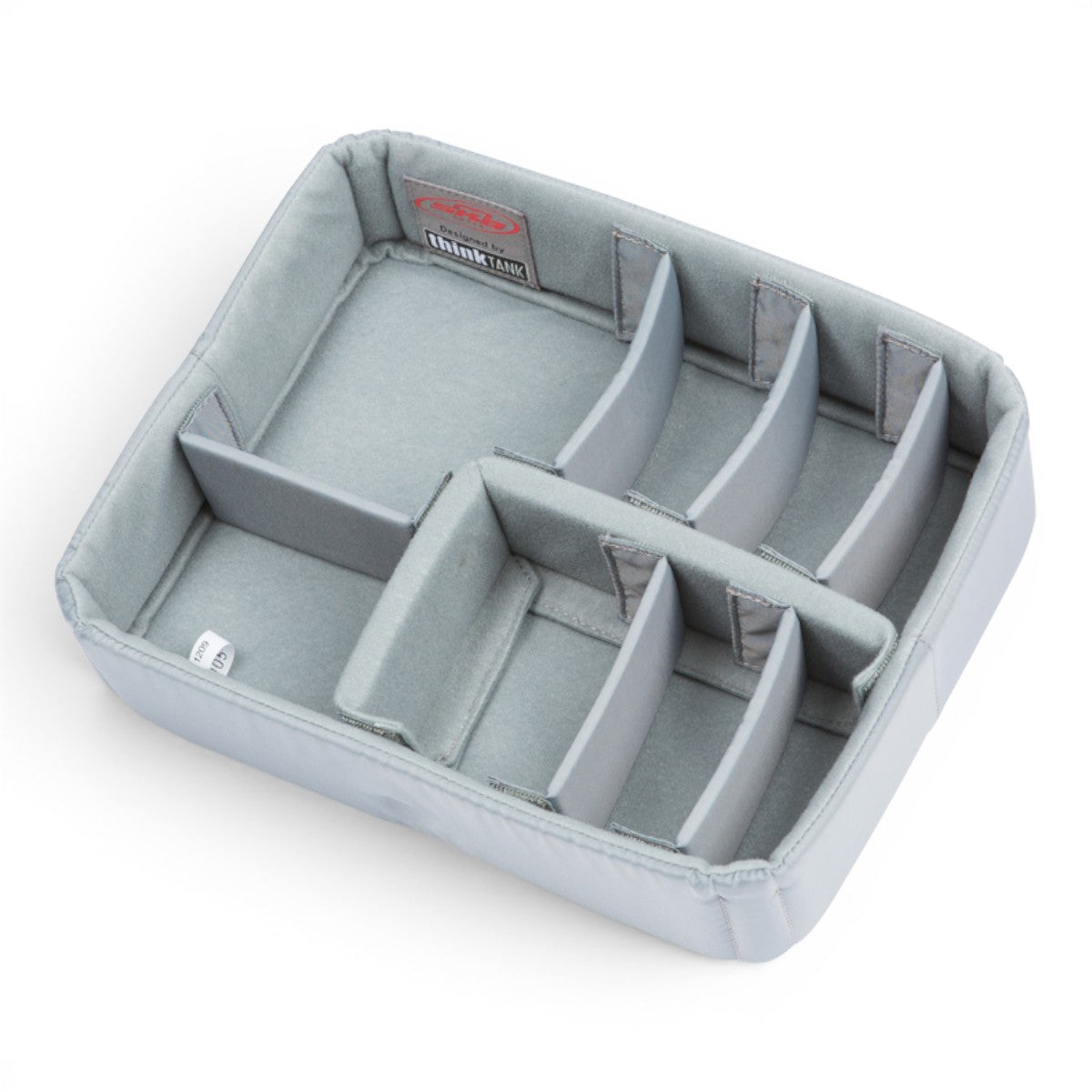 SKB Cases iSeries 1209-4 grey Nylex divider set with adjustable hook-and-loop compartments for camera gear protection