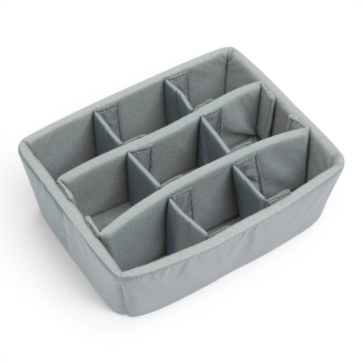 SKB Cases iSeries 0907-4 Think Tank divider set with grey Nylex-wrapped foam inserts for custom gear organization.