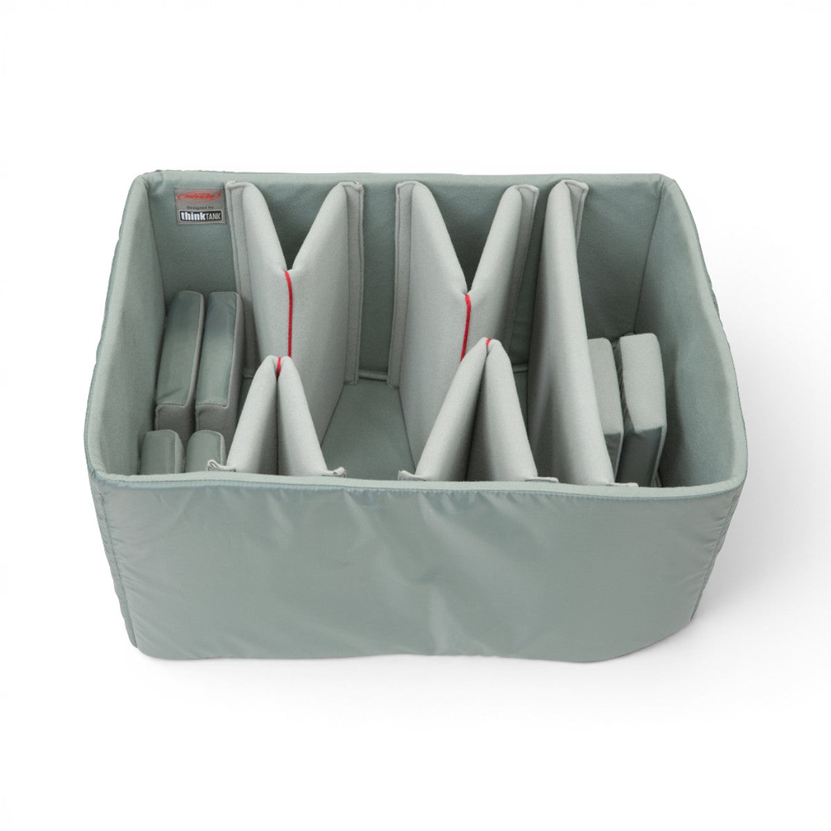 SKB Cases iSeries 2217-12 divider set with grey Nylex-wrapped hinged dividers and foam liner for camera gear