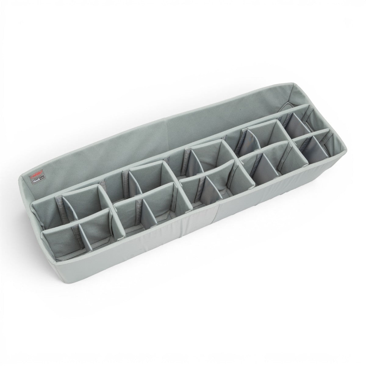 SKB Cases iSeries 4414-10 Think Tank divider set with grey Nylex-wrapped adjustable foam compartments for gear storage.