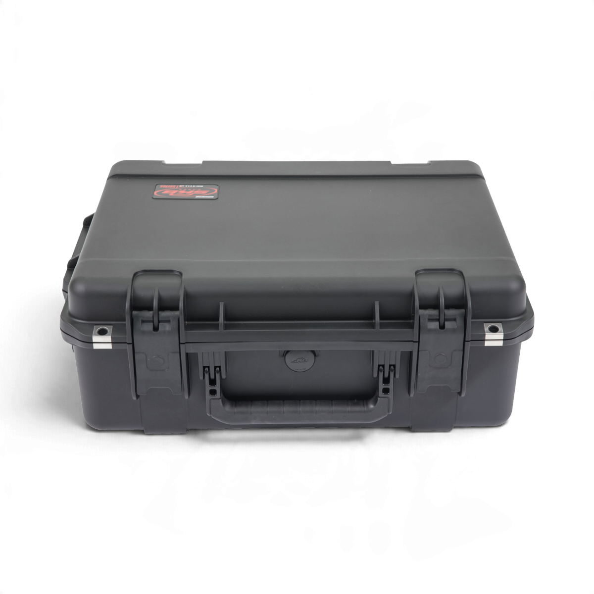 SKB Cases iSeries Fender Tone Master Pro hard shell carrying case in black with secure latches and handle