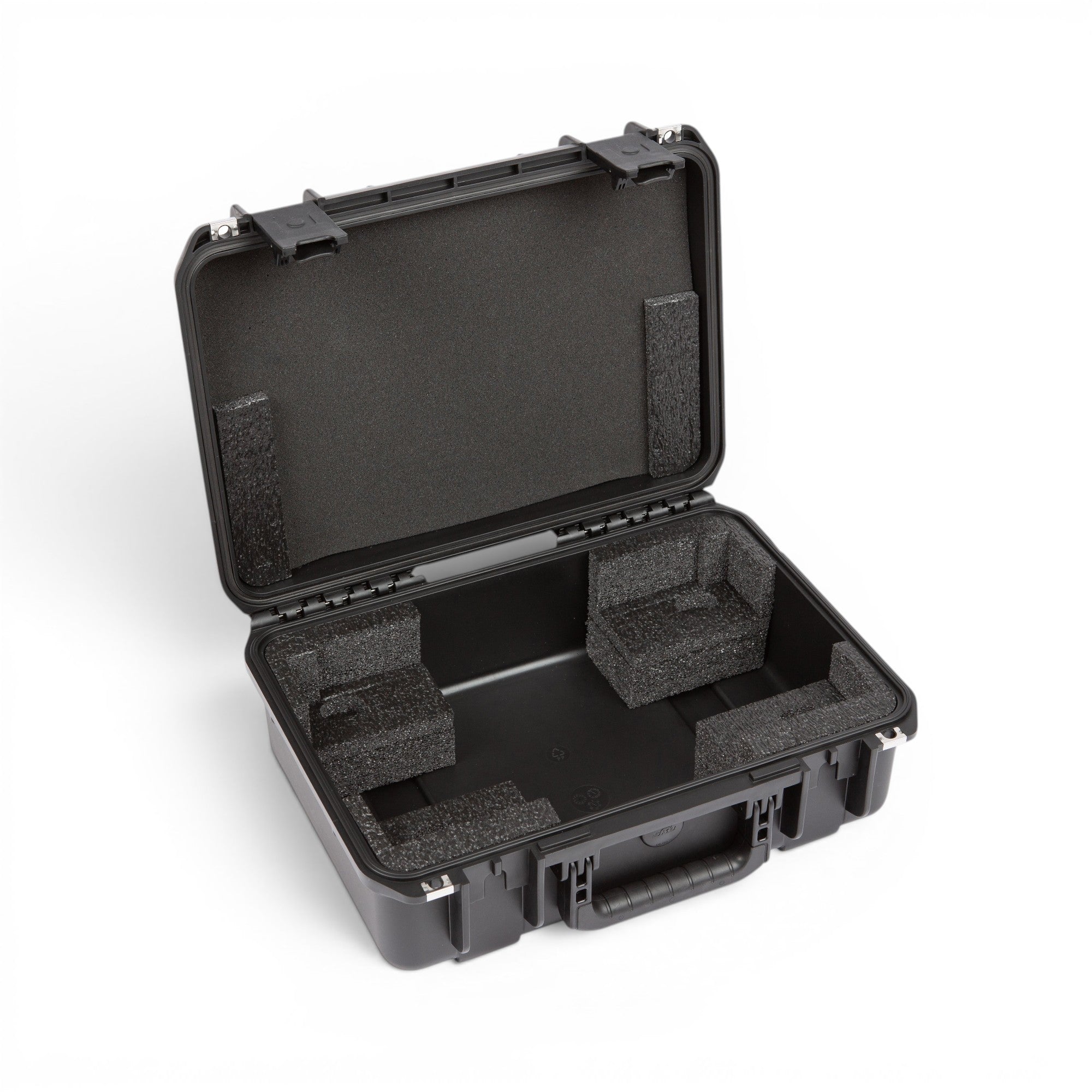 SKB Cases iSeries hard shell carrying case with custom foam interior for Line 6 Helix Stadium amp modeler