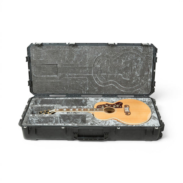 Jumbo Acoustic Guitar Case - Waterproof Design | Secure TSA Latches