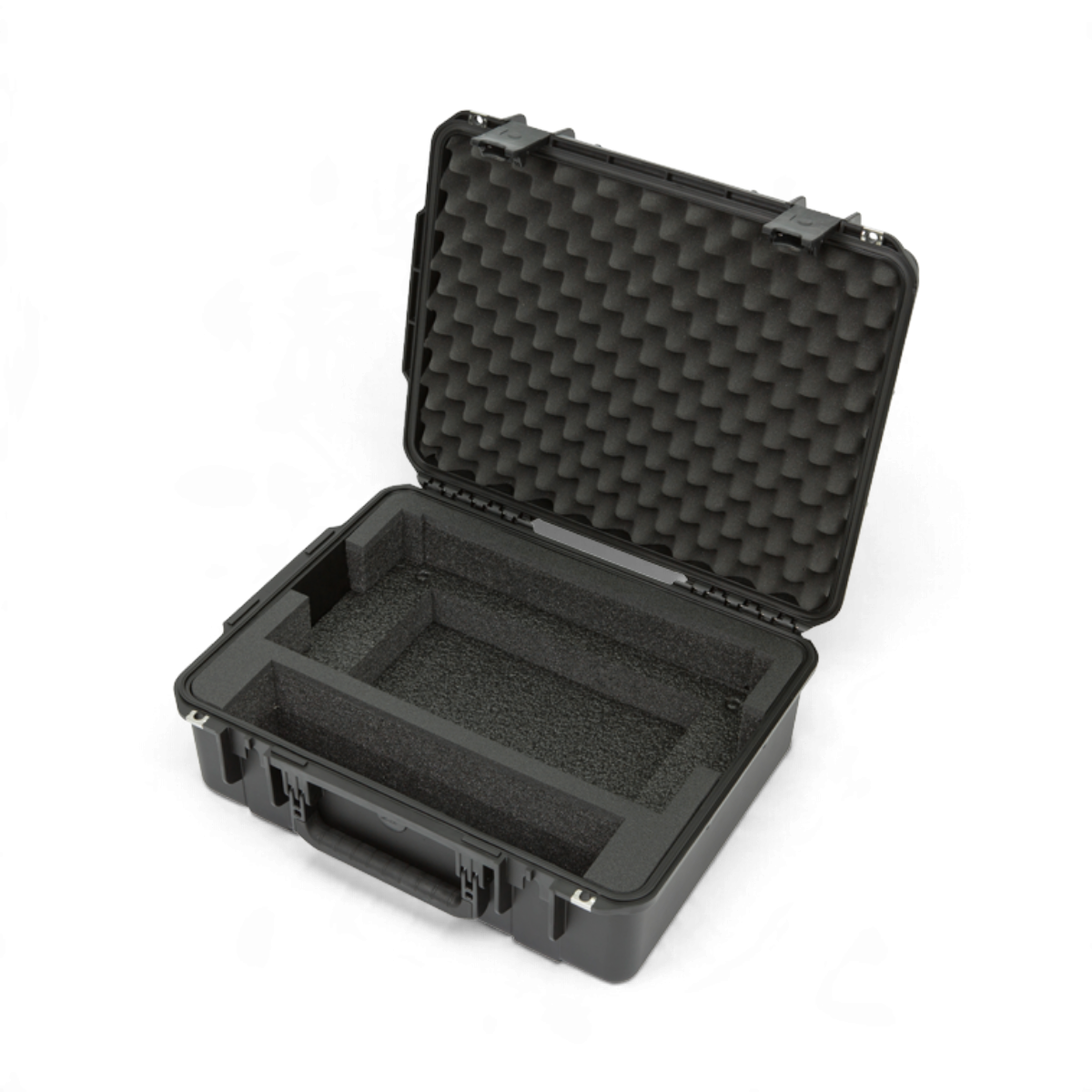 SKB Cases iSeries waterproof hard case for Kemper Profiler Stage with custom foam interior and accessory storage