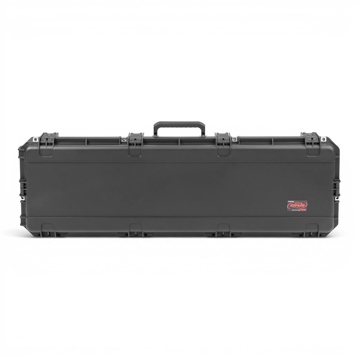 SKB Cases iSeries 5014-6 narrow 76-note keyboard case in black with durable injection-molded waterproof exterior.