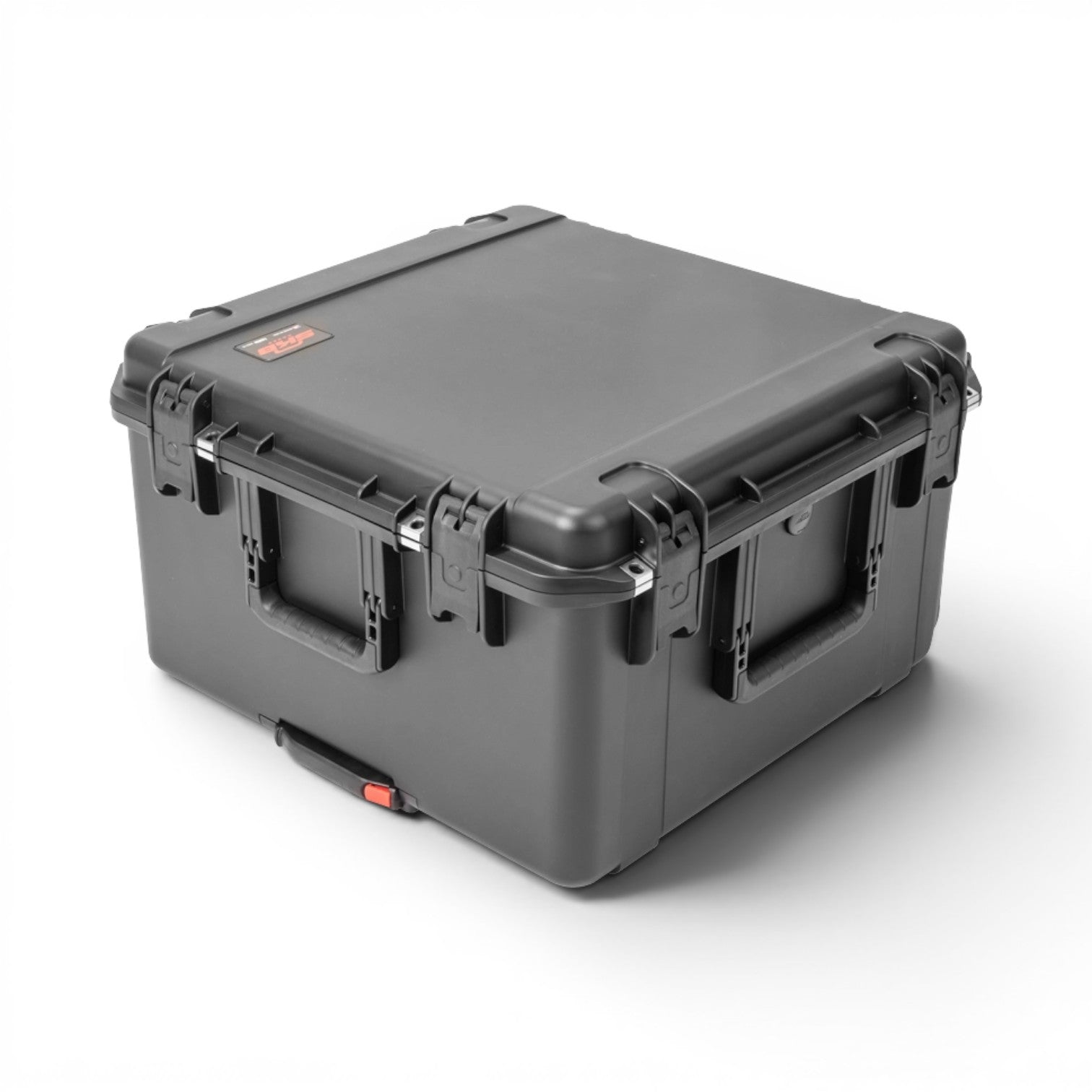 SKB Cases iSeries waterproof hard shell mixer case in black for Allen & Heath Qu-5 with secure trigger latches