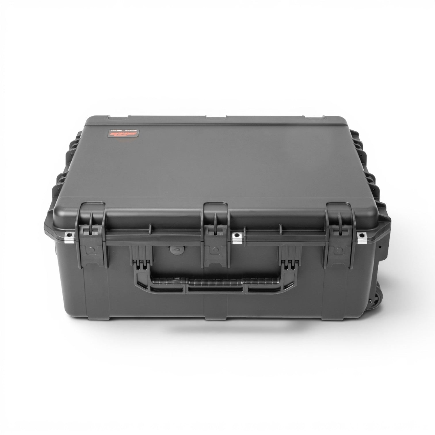 SKB Cases iSeries waterproof hard case for Allen & Heath Qu-6 mixer in black with secure trigger latches.