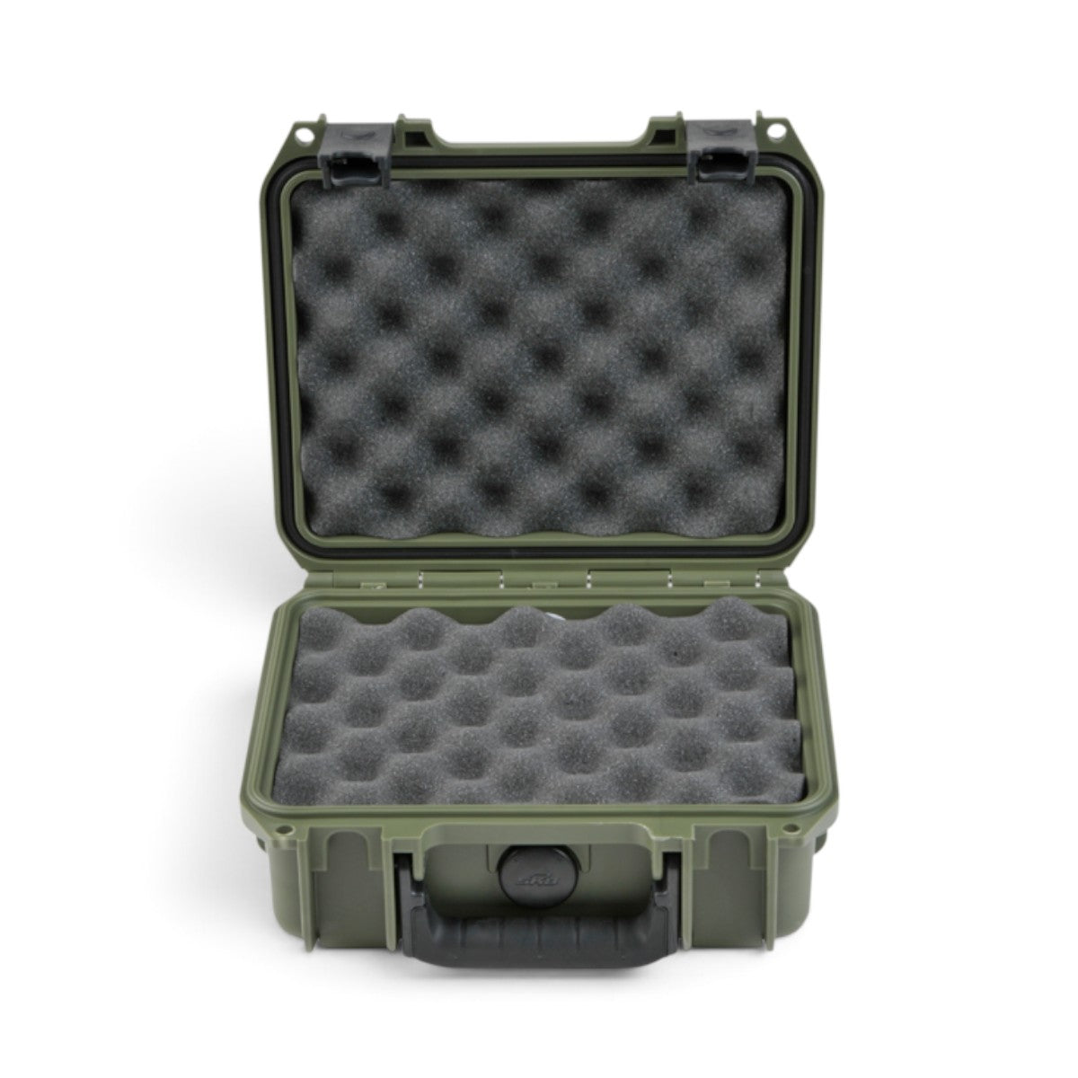 SKB Cases iSeries 0907-4 olive green waterproof hard case with interior foam padding and secure trigger latches