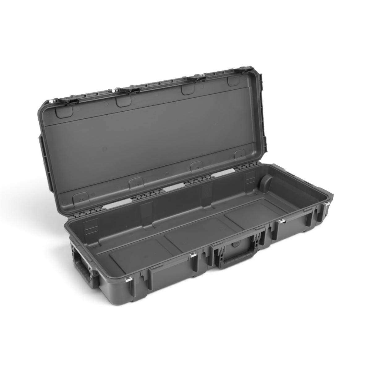 SKB Cases iSeries 3614-6 Overland waterproof storage case in charcoal grey with a durable polypropylene design.