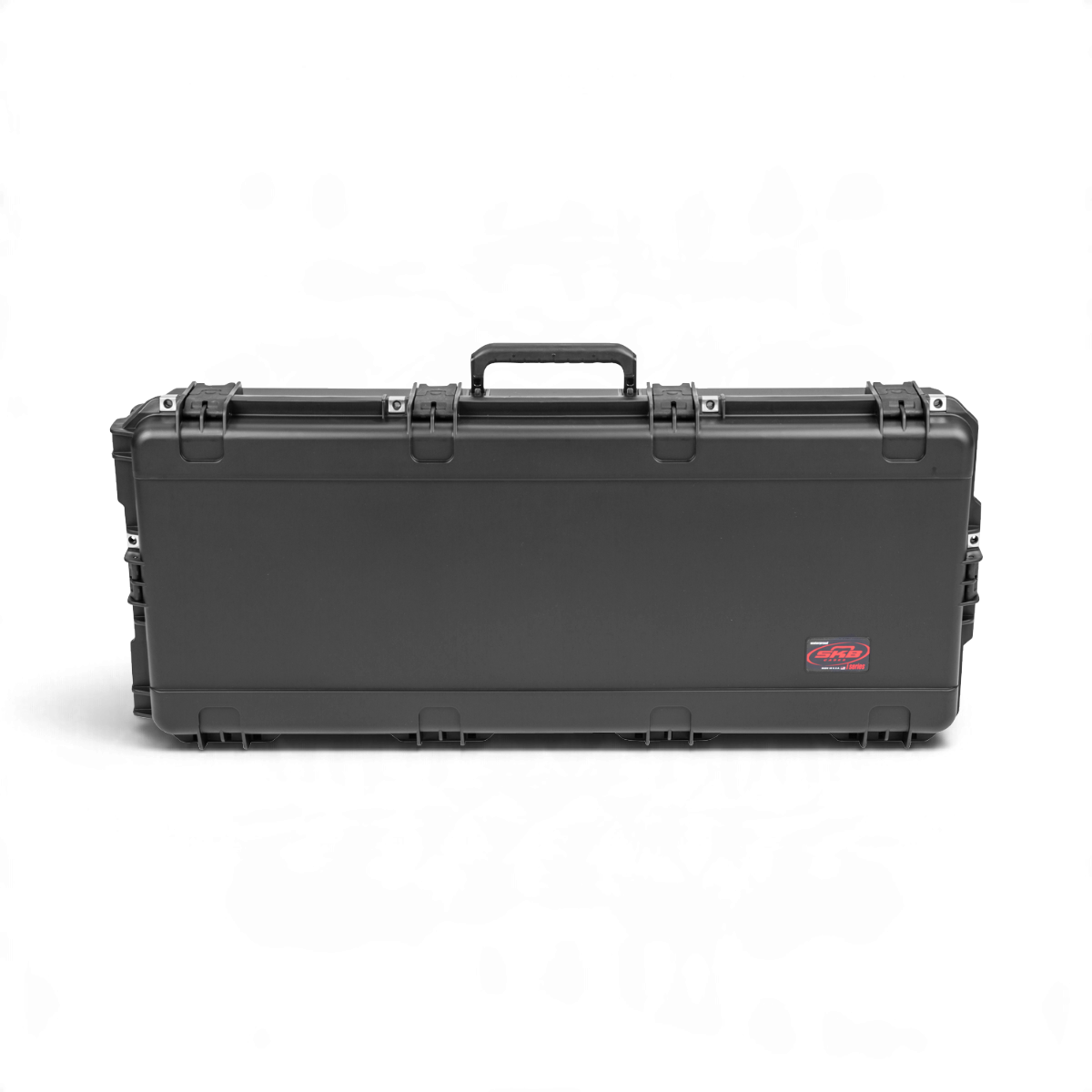 SKB Cases iSeries waterproof hard case for QSC KC12T and KC-SP32 speakers in black with trigger latches