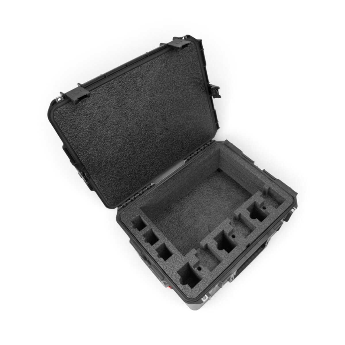 SKB Cases iSeries waterproof radio case with precision cut foam interior for three Motorola APX series radios