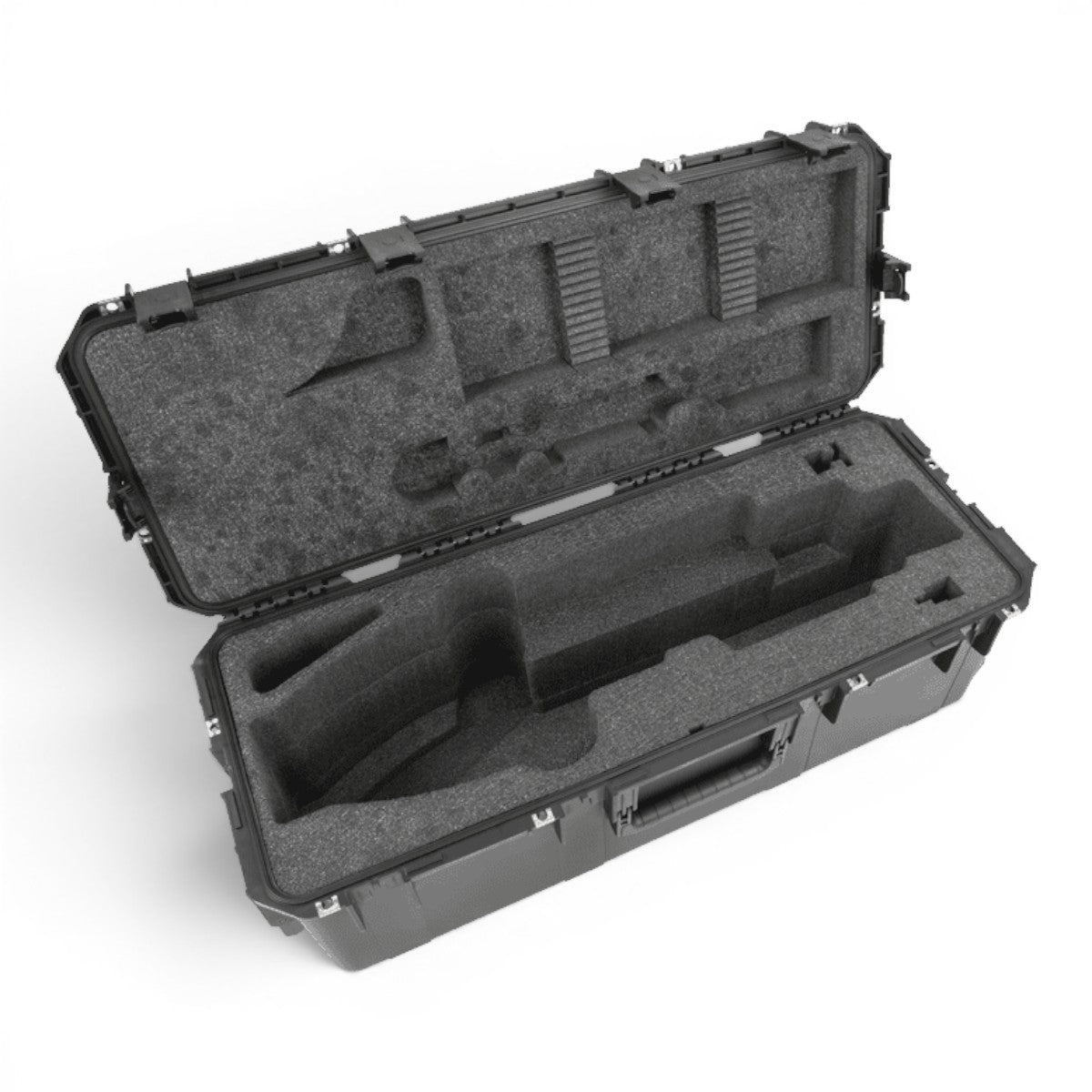 SKB Cases iSeries waterproof crossbow case with custom foam interior for Ravin R5X and R10X models in black