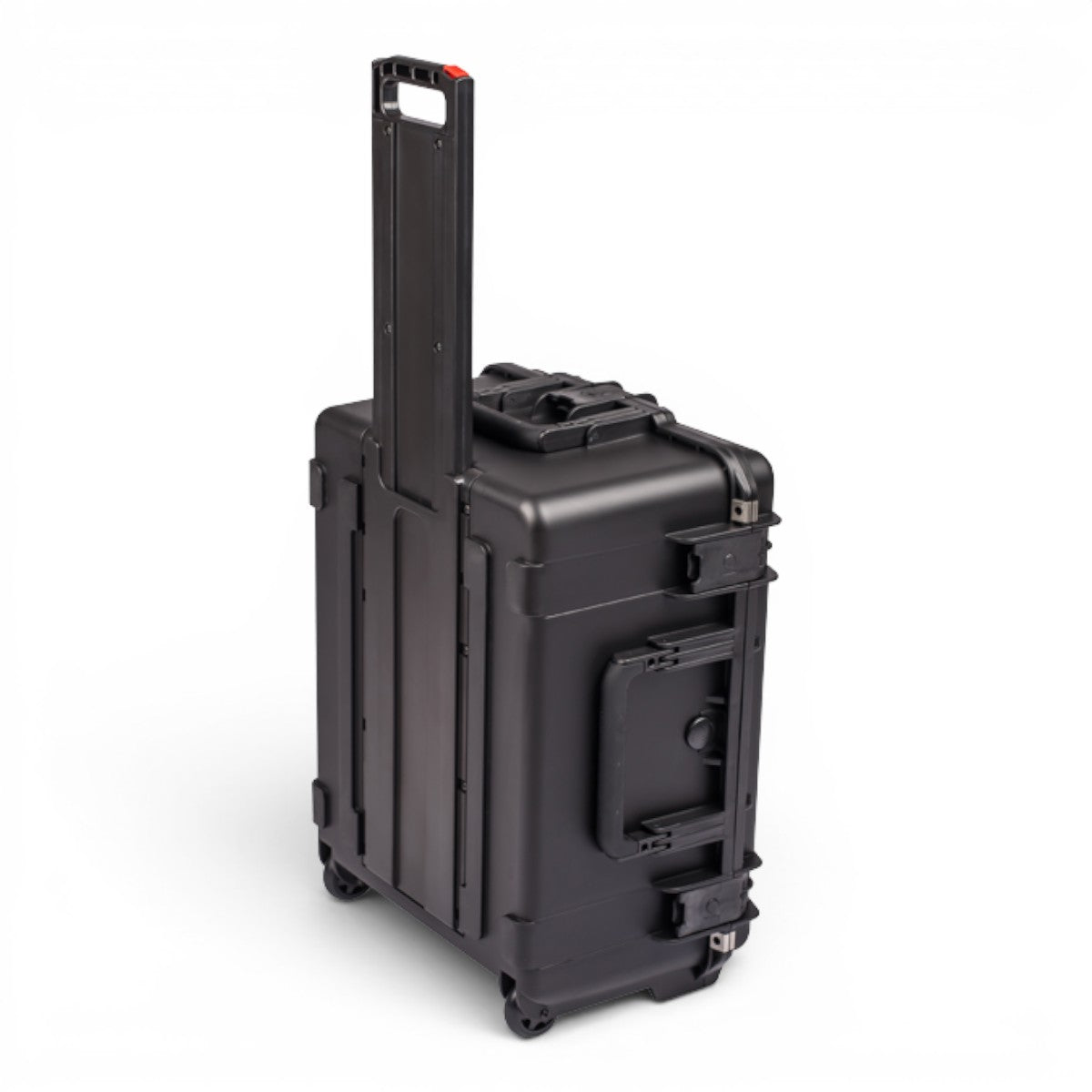 SKB Cases iSeries 2217-10 black waterproof rolling equipment case with pull handle and durable latch system.