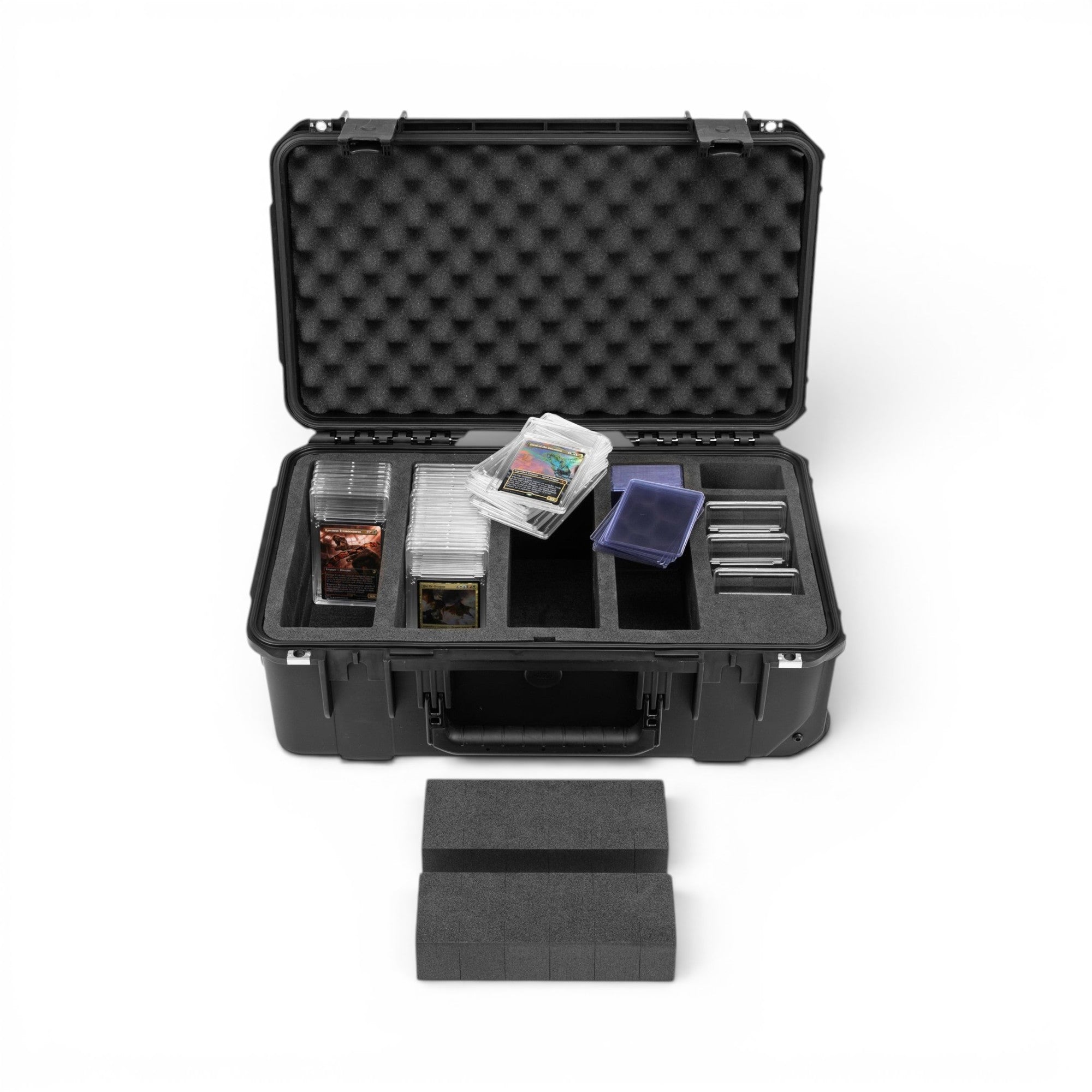 SKB Cases iSeries Slab 133 waterproof protective case with foam inserts for organized trading card slab storage
