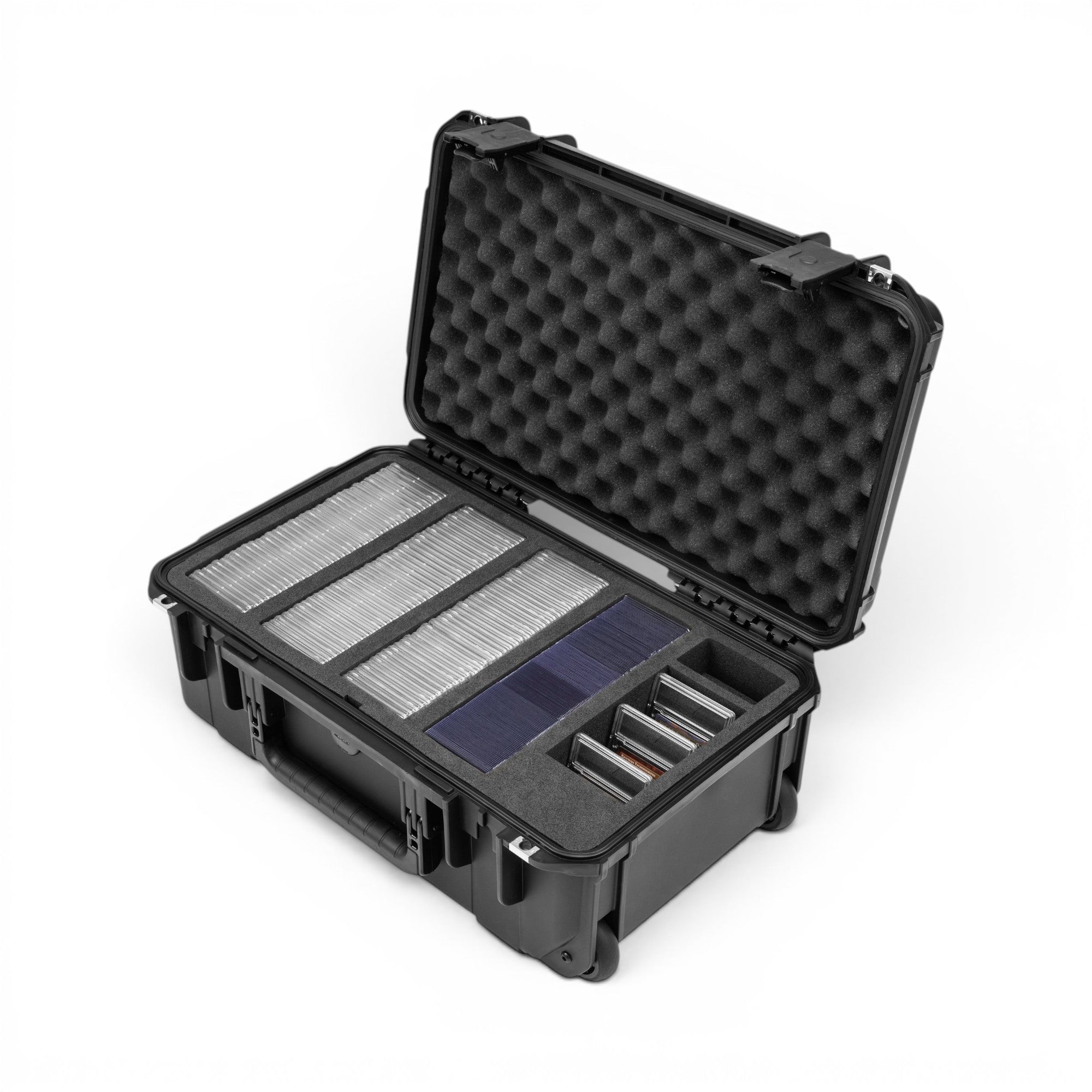 SKB Cases iSeries Slab 133 waterproof collector case with foam interior holding graded trading card slabs