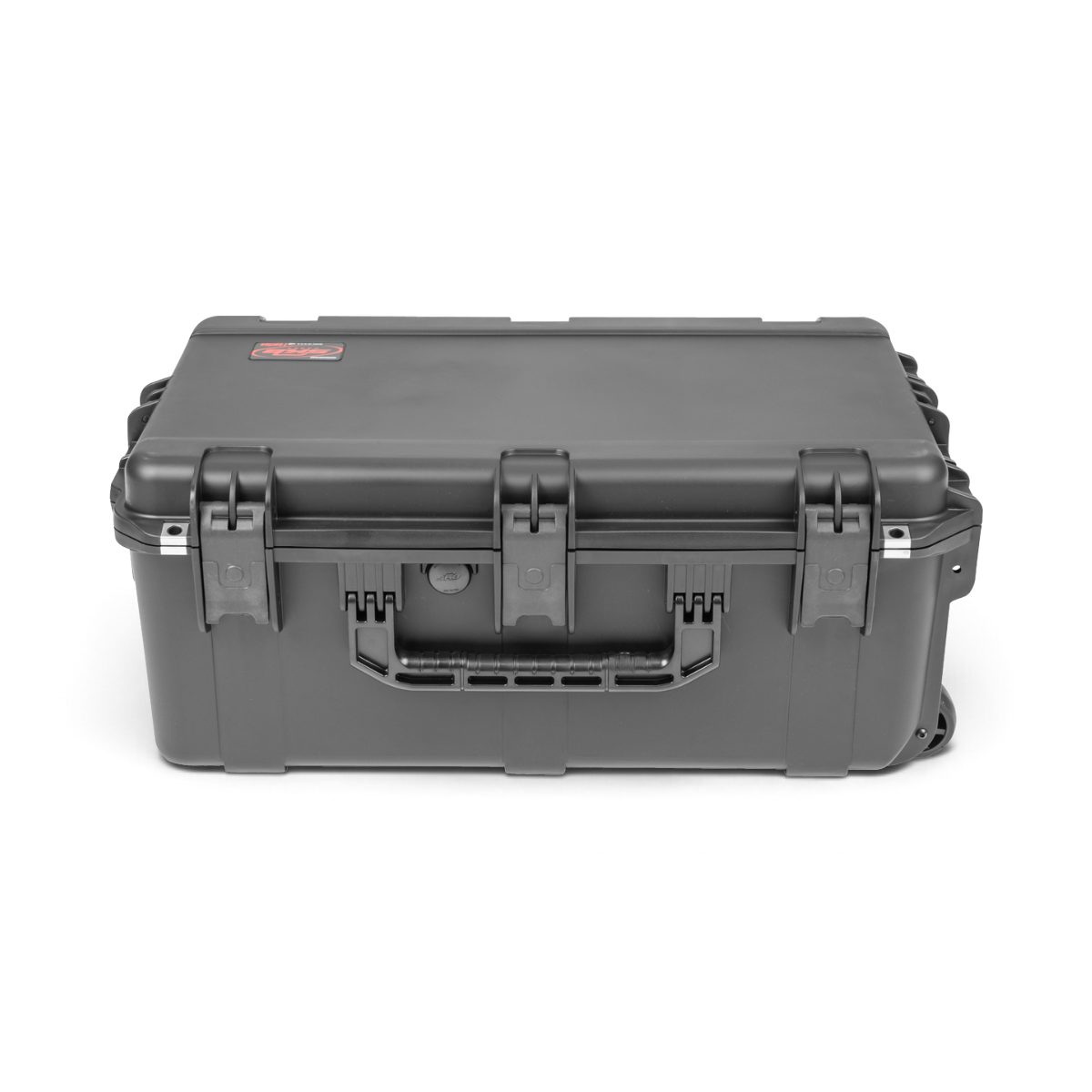 SKB Cases iSeries black waterproof hard shell transport case for Starlink antenna with secure latches and handle