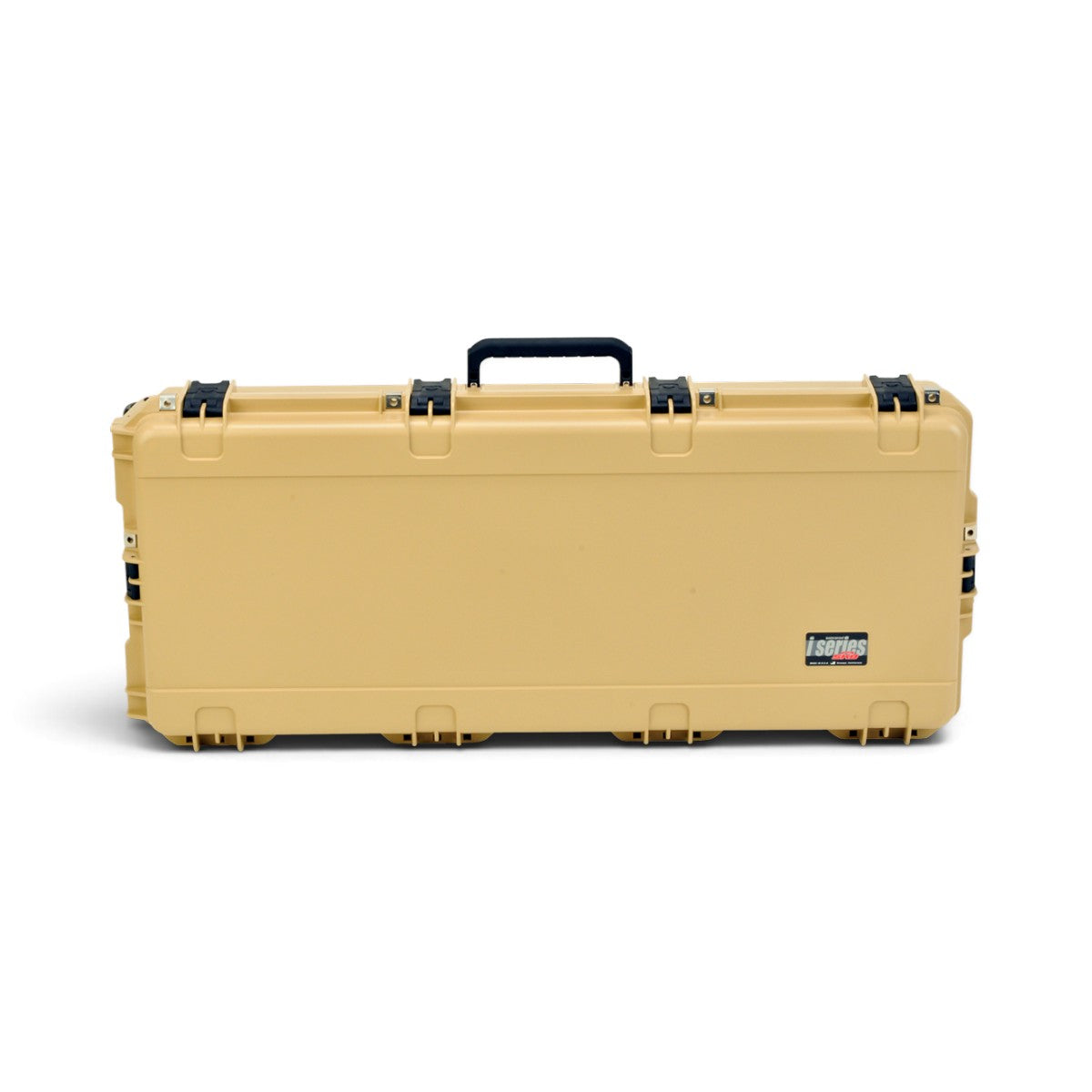 SKB Cases iSeries 4217-7 tan waterproof double bow and rifle case with heavy-duty latches and carry handle