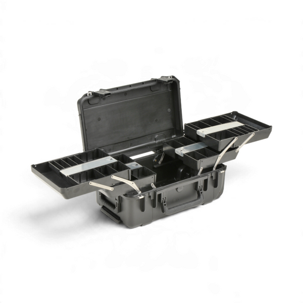 iSeries 2011-7 Tech Box - Dual Trays | Waterproof Case