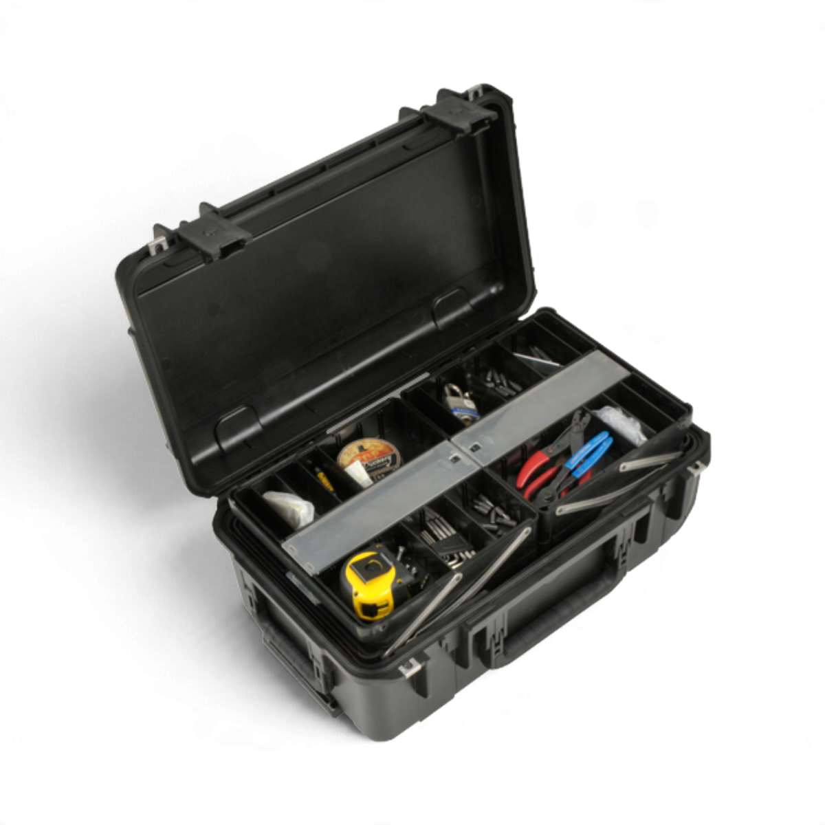 iSeries 2011-7 Tech Box - Dual Trays | Waterproof Case