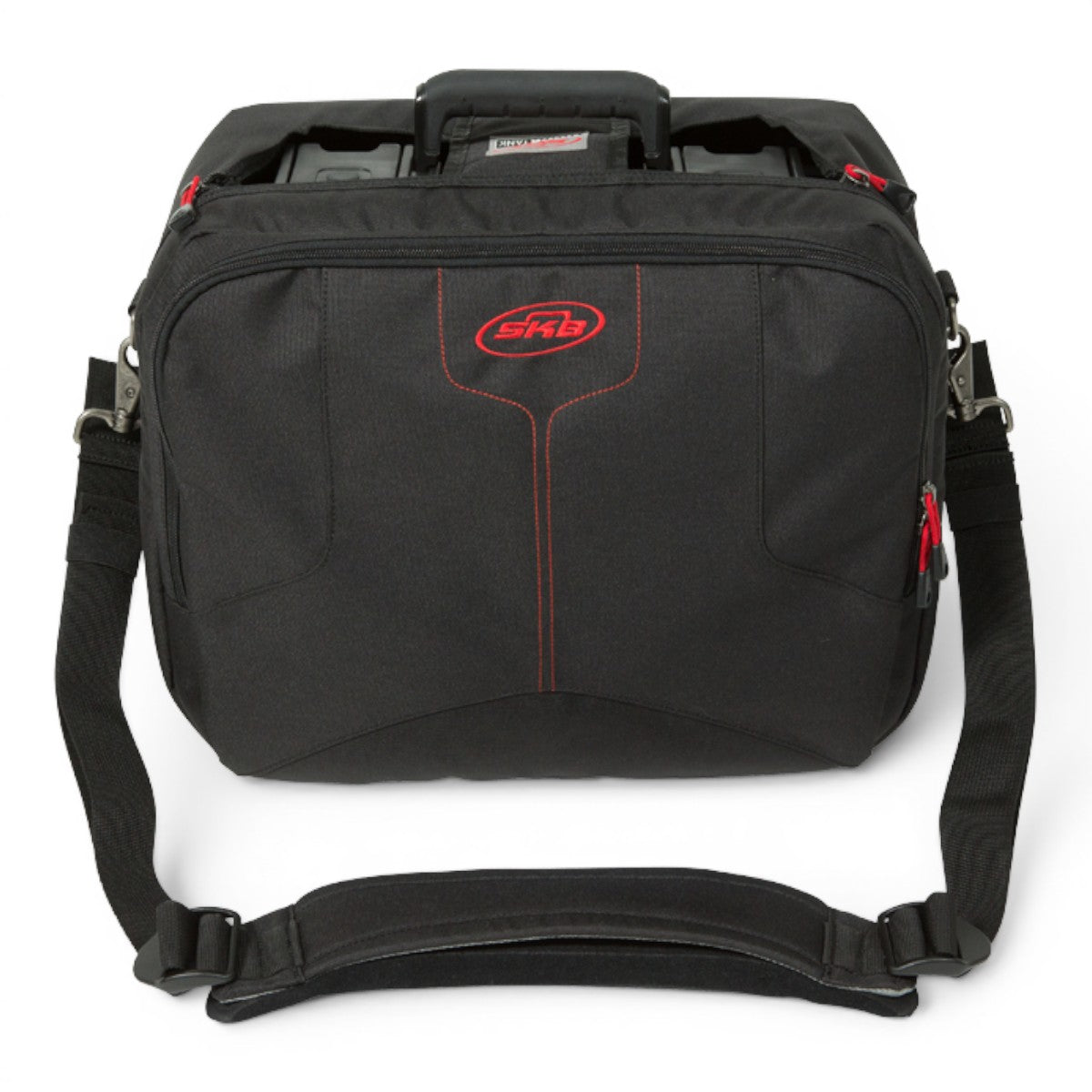 SKB Cases iSeries 1309-6 Think Tank designed black protective case cover with shoulder strap and red logo detailing.