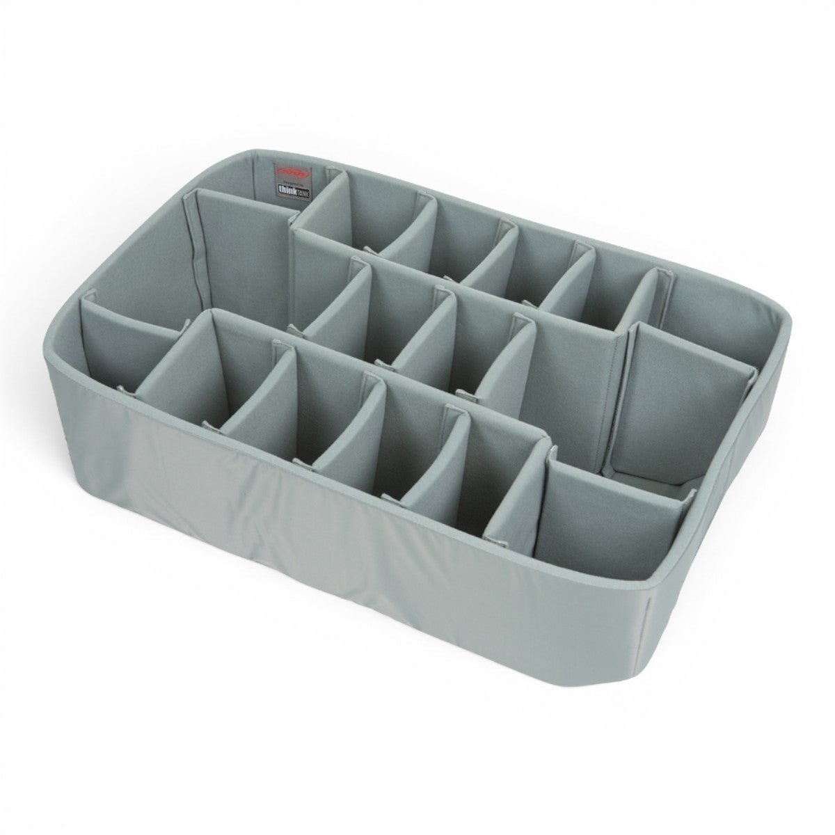 SKB Cases iSeries 2918-10 Think Tank divider set with grey Nylex-wrapped foam inserts for custom camera gear storage.