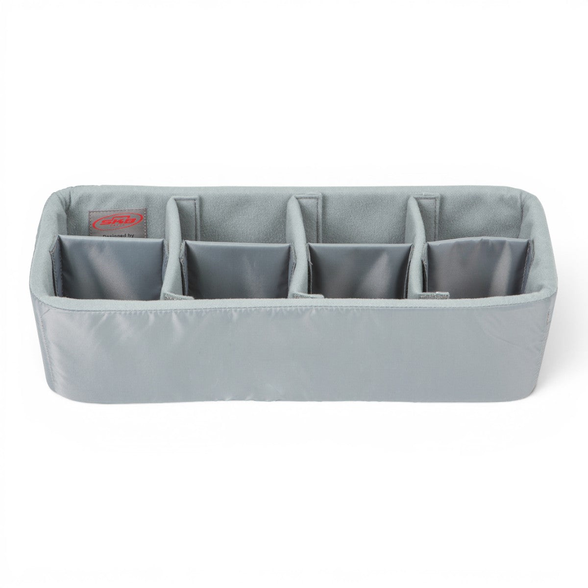 SKB Cases iSeries 1706-6 Think Tank divider set with grey Nylex-wrapped foam inserts and adjustable hook-and-loop tabs.