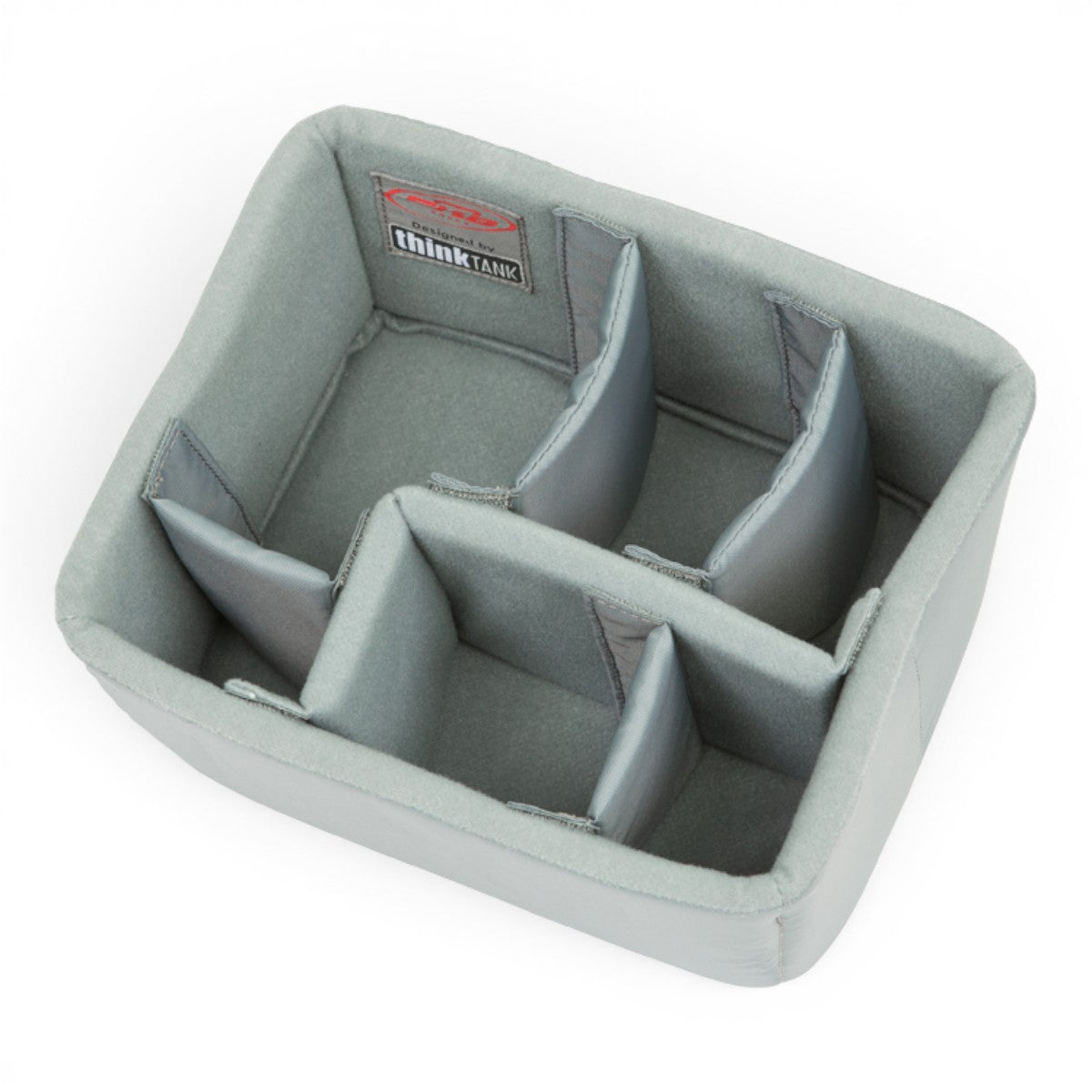 SKB Cases iSeries 0907-6 Think Tank divider set with grey Nylex-wrapped foam inserts for custom gear organization.