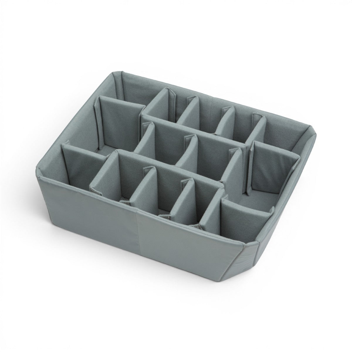SKB Cases iSeries 1914-8 Think Tank divider set with grey Nylex-wrapped foam inserts for custom gear organization.