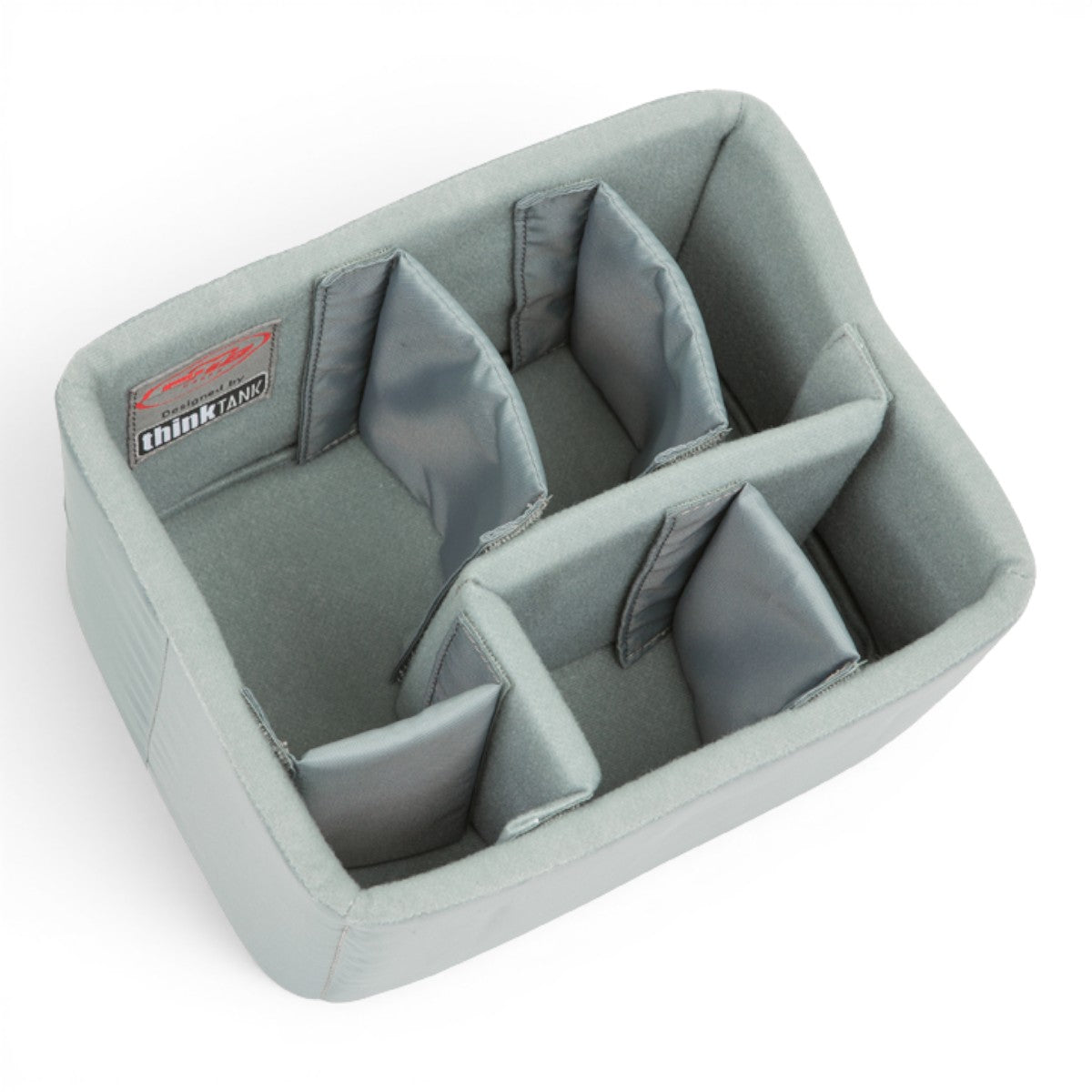 SKB Cases iSeries 0907-6 Think Tank divider set with grey Nylex-wrapped foam liners and adjustable interior dividers.